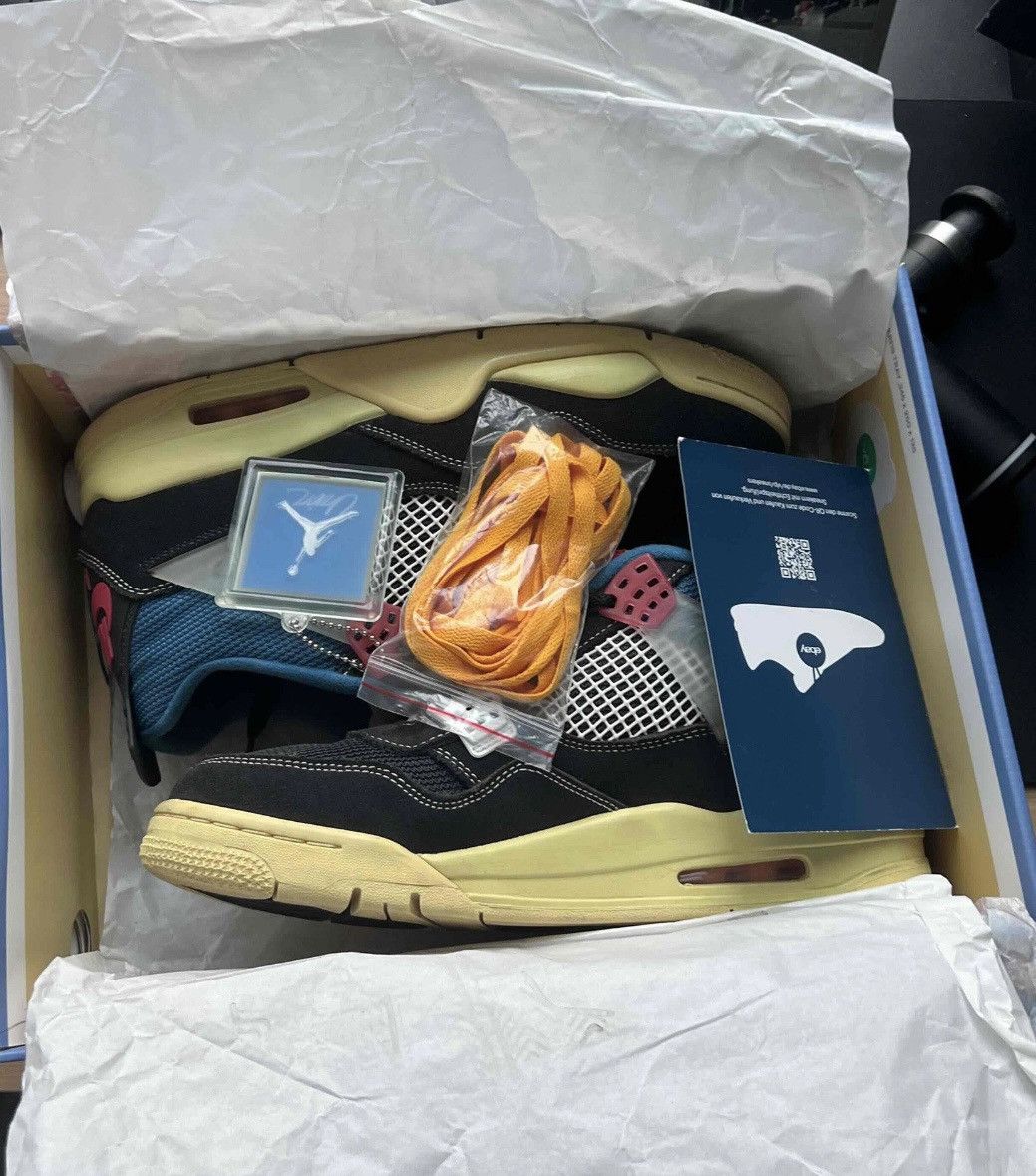 Nike Jordan 4 Union Used Size US 12 / EU 45 - 1 Thumbnail