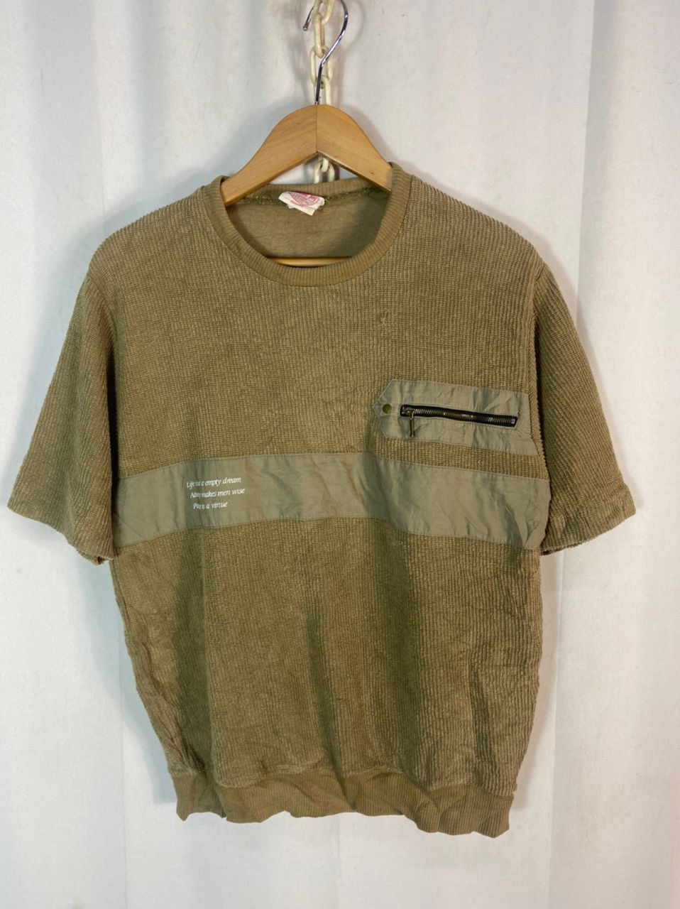 Japanese Brand × Vintage Vintage knit tshirt by sunday joy Size US M / EU 48-50 / 2 - 1 Thumbnail
