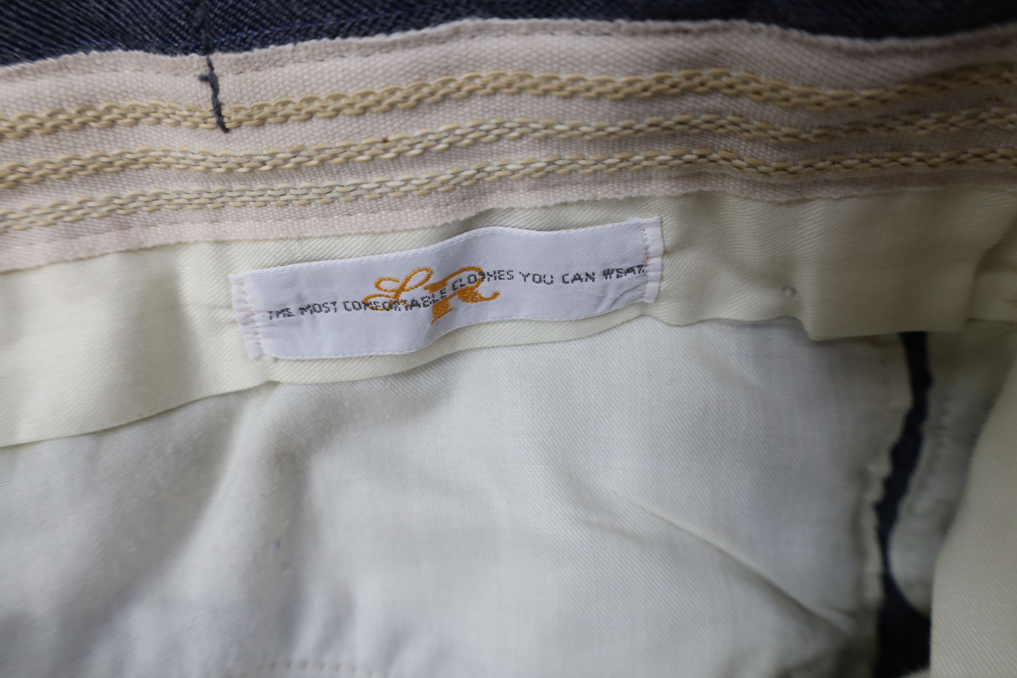 Vintage Vintage 60s Herringbone Buckle Wide Leg Chino Pants USA Size US 32 / EU 48 - 10 Thumbnail