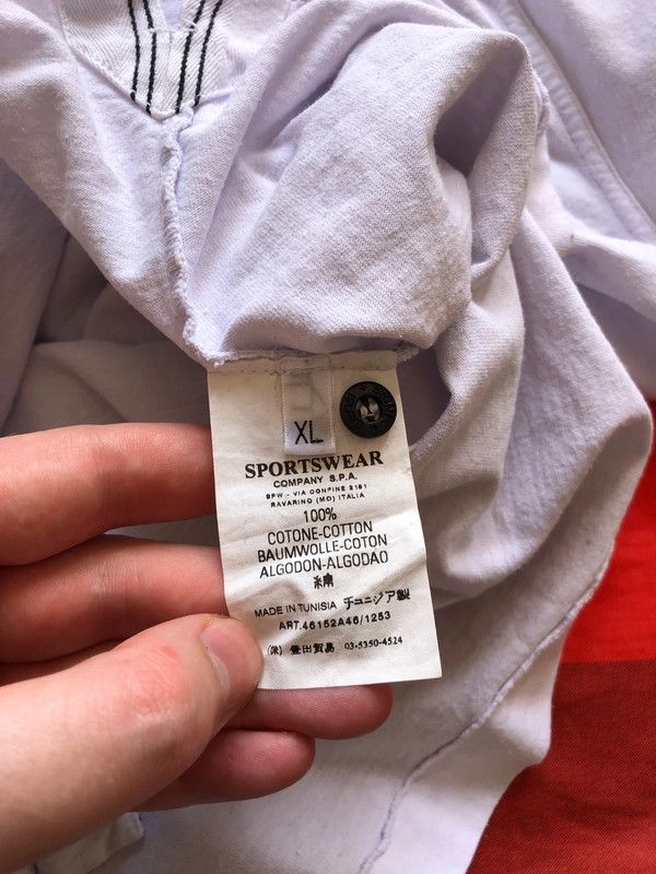 Stone Island Vintage Stone Island Polo Size US XL / EU 56 / 4 - 4 Thumbnail