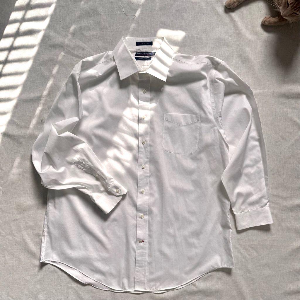 Daniel Cremieux Daniel Cremieux Definitive Button-Up White Shirt 17.5/35 Size US XL / EU 56 / 4 - 1 Thumbnail