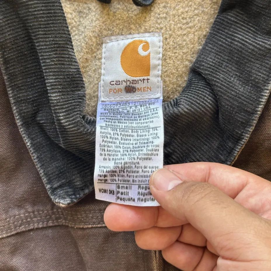 Carhartt Vintage Carhartt WC061 DKB Dark Brown Arctic Detroit Size S / US 4 / IT 40 - 4 Thumbnail