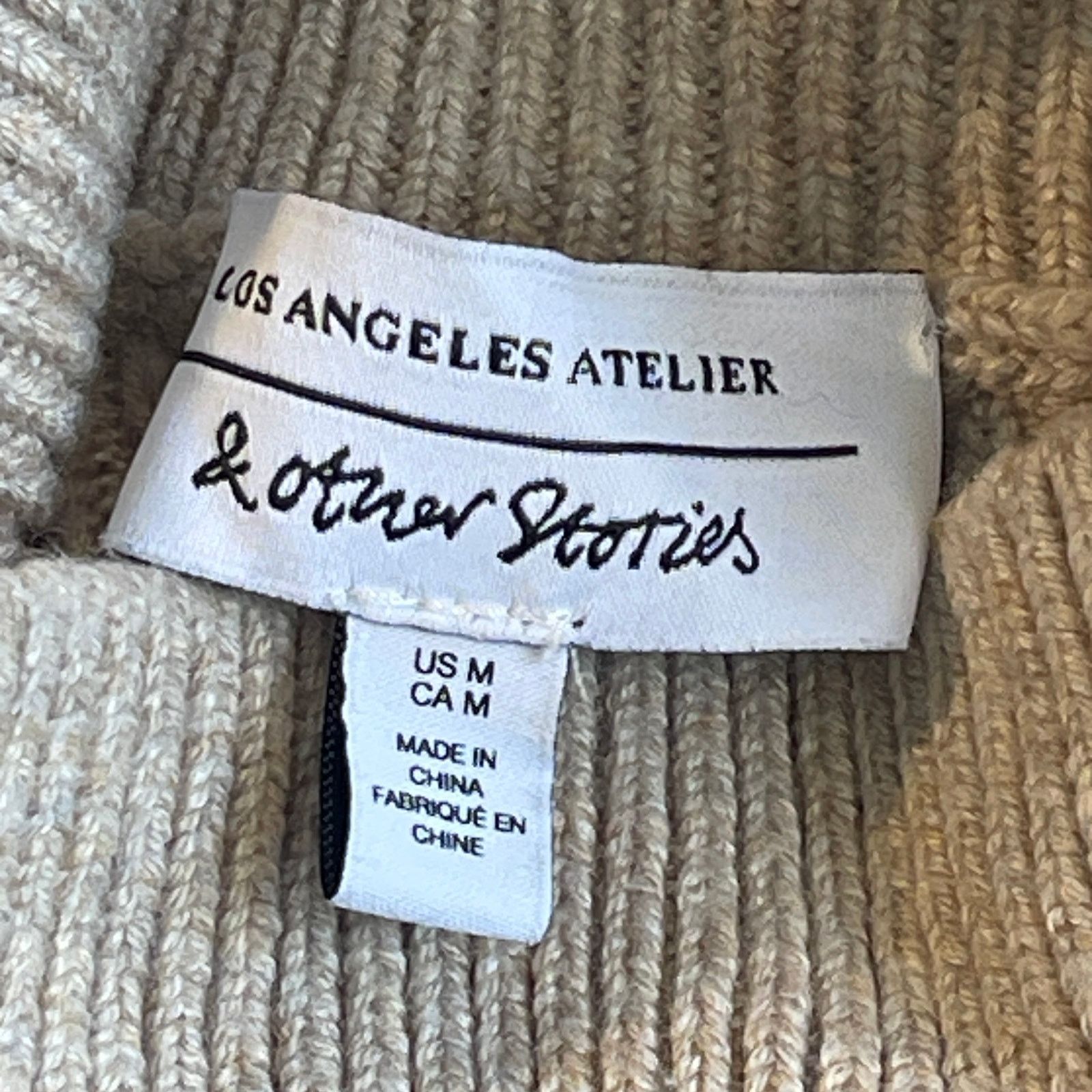 & Other Stories & Other Stories Rib Knit Bell Sleeve Sweater Dress Size Med Size M / US 6-8 / IT 42-44 - 4 Thumbnail
