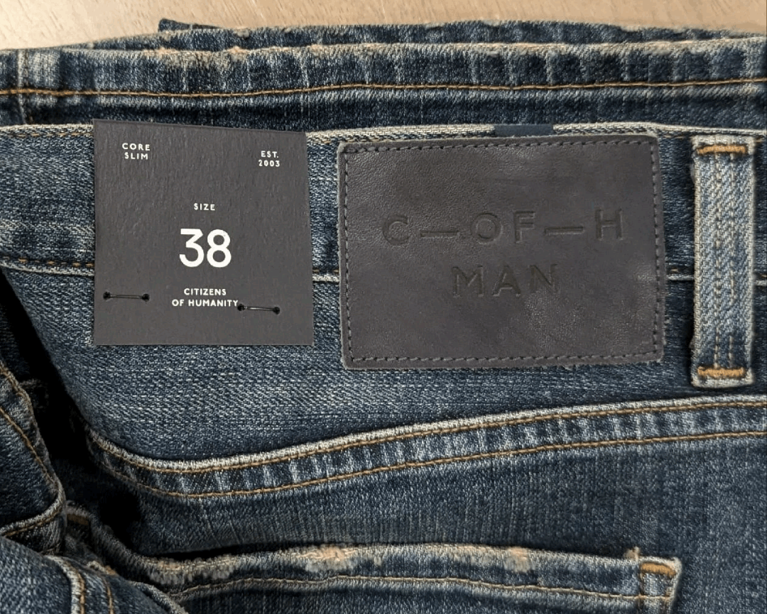 Citizens Of Humanity Citizens of Humanity Core Slim Leg Jeans Morrison US 38 Size US 38 / EU 54 - 7 Thumbnail
