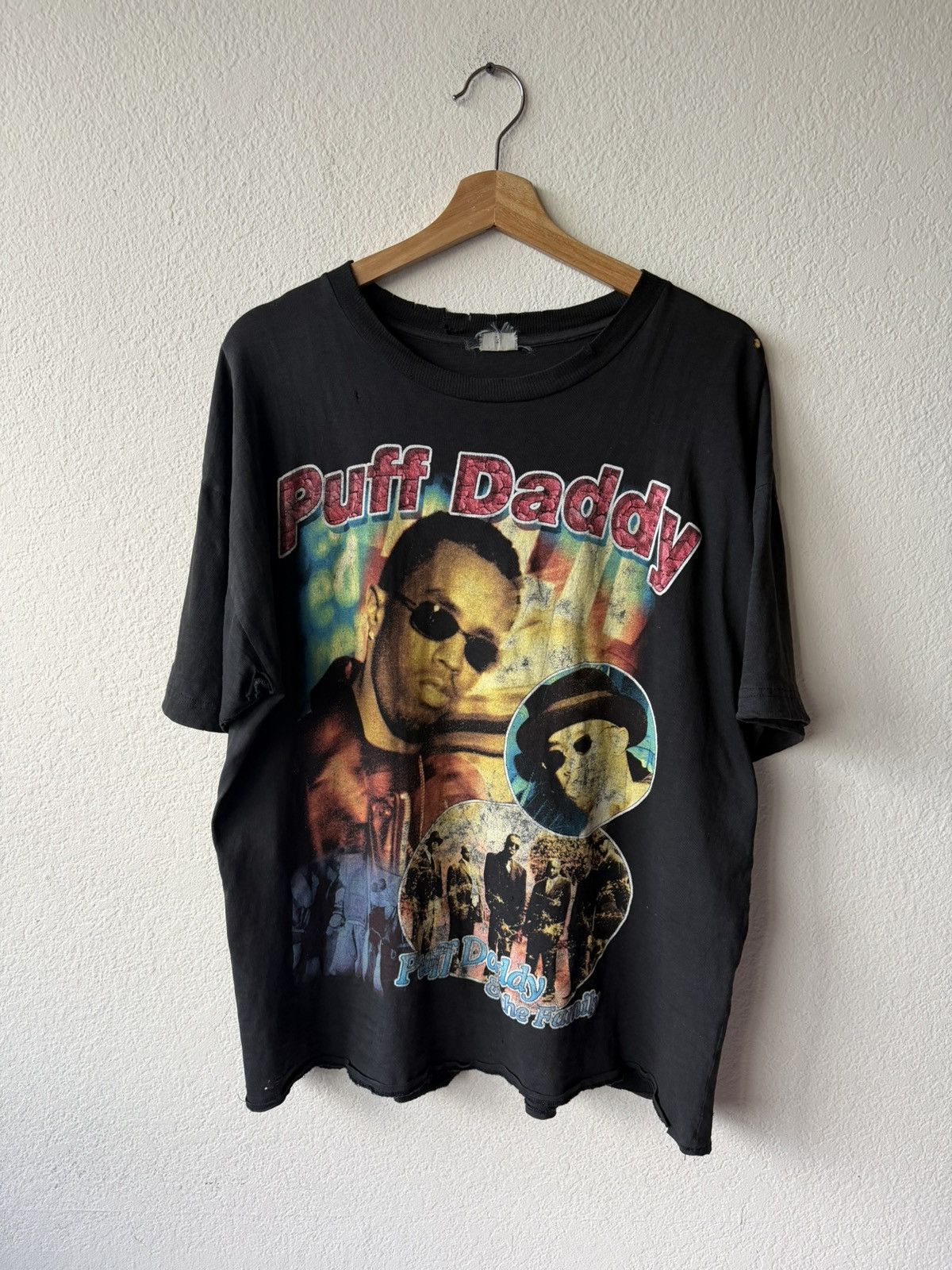 Vintage 1997 Puff Daddy Diddy Rap Tee Size US XL / EU 56 / 4 - 1 Thumbnail