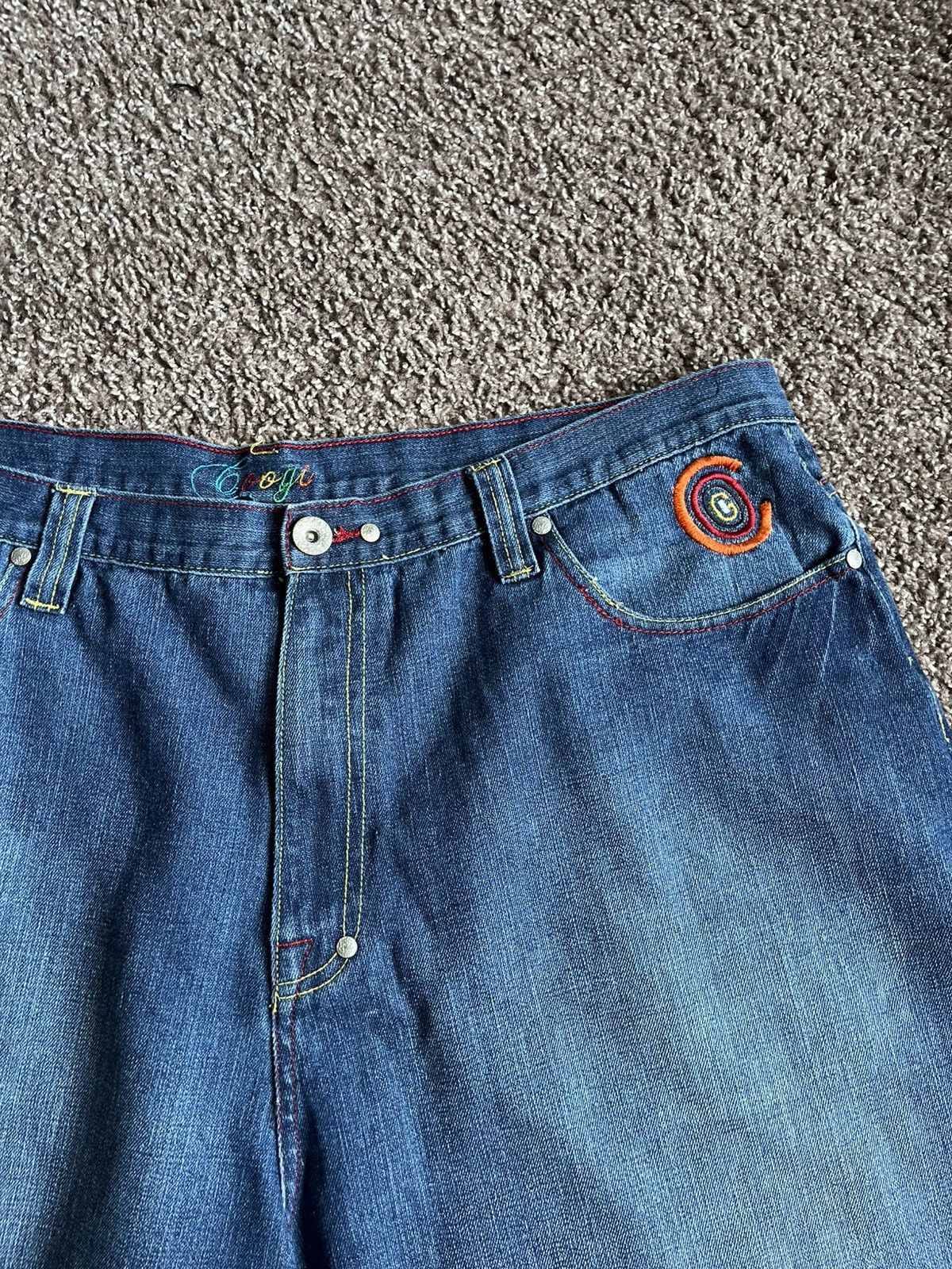 Coogi Coogi Denim Shorts W44 Embroidered Y2K Size US 44 / EU 60 - 5 Thumbnail
