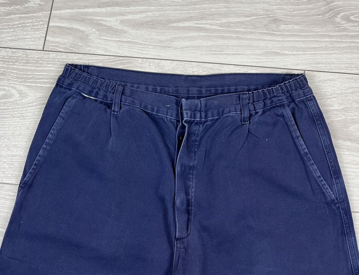 Le Laboureur Le Laboureur Vintage 80s Blue French Work Pants Size US 34 / EU 50 - 5 Thumbnail