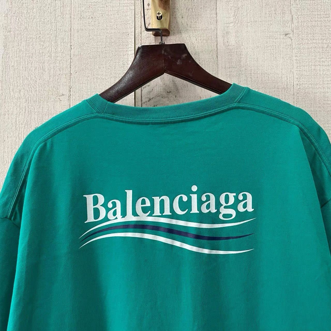 Balenciaga Balenciaga Coke Logo Short Sleeve K28 Size US S / EU 44-46 / 1 - 4 Thumbnail