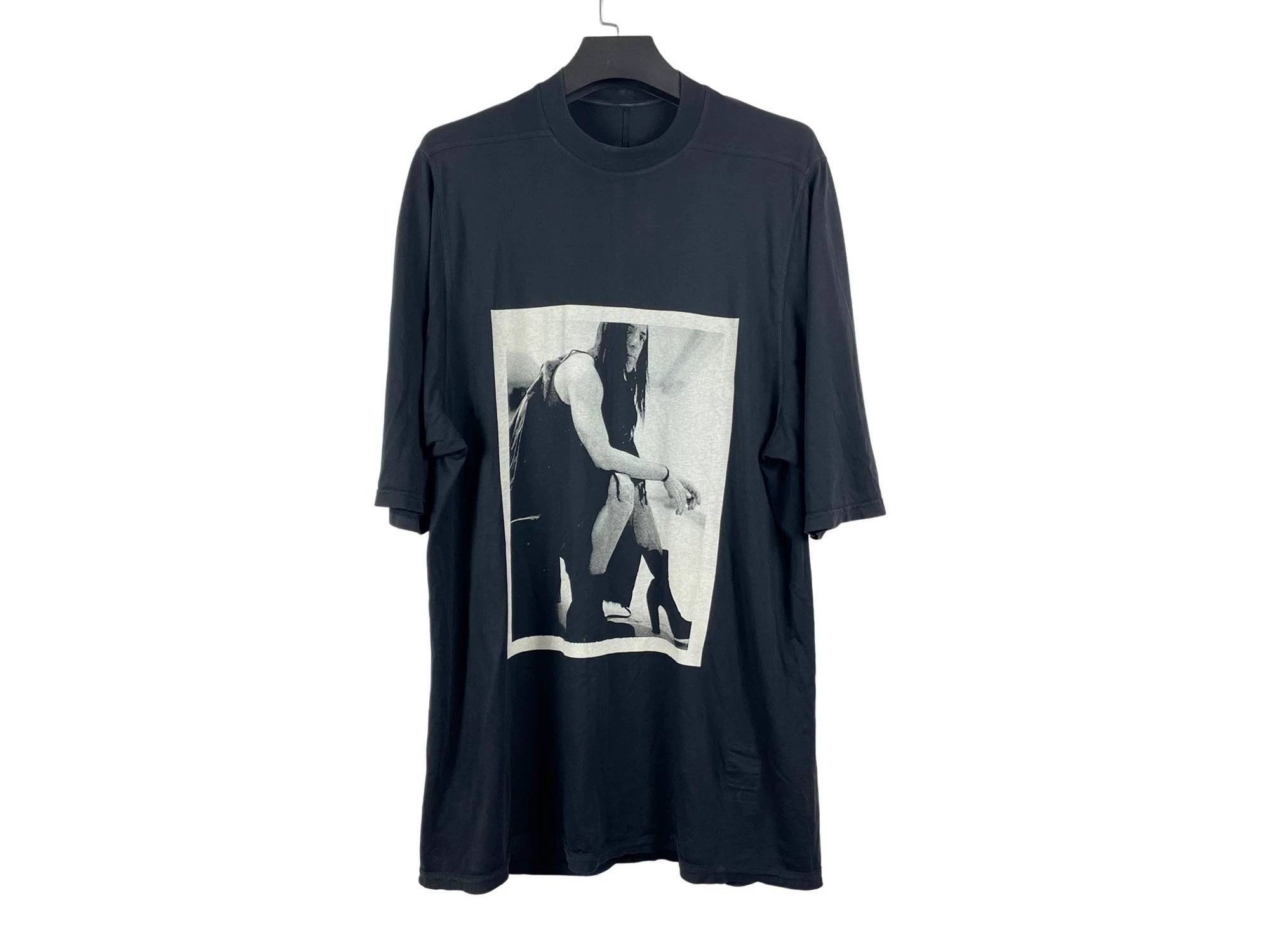 Rick Owens Rick Owens DRKSHDW Figure Print Short Sleeve Tee M Size US M / EU 48-50 / 2 - 1 Thumbnail