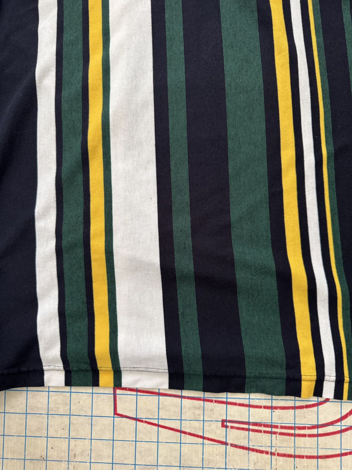 Vintage Vintage Knights of Round Table Striped Polo Mens Size Large Size US L / EU 52-54 / 3 - 5 Thumbnail