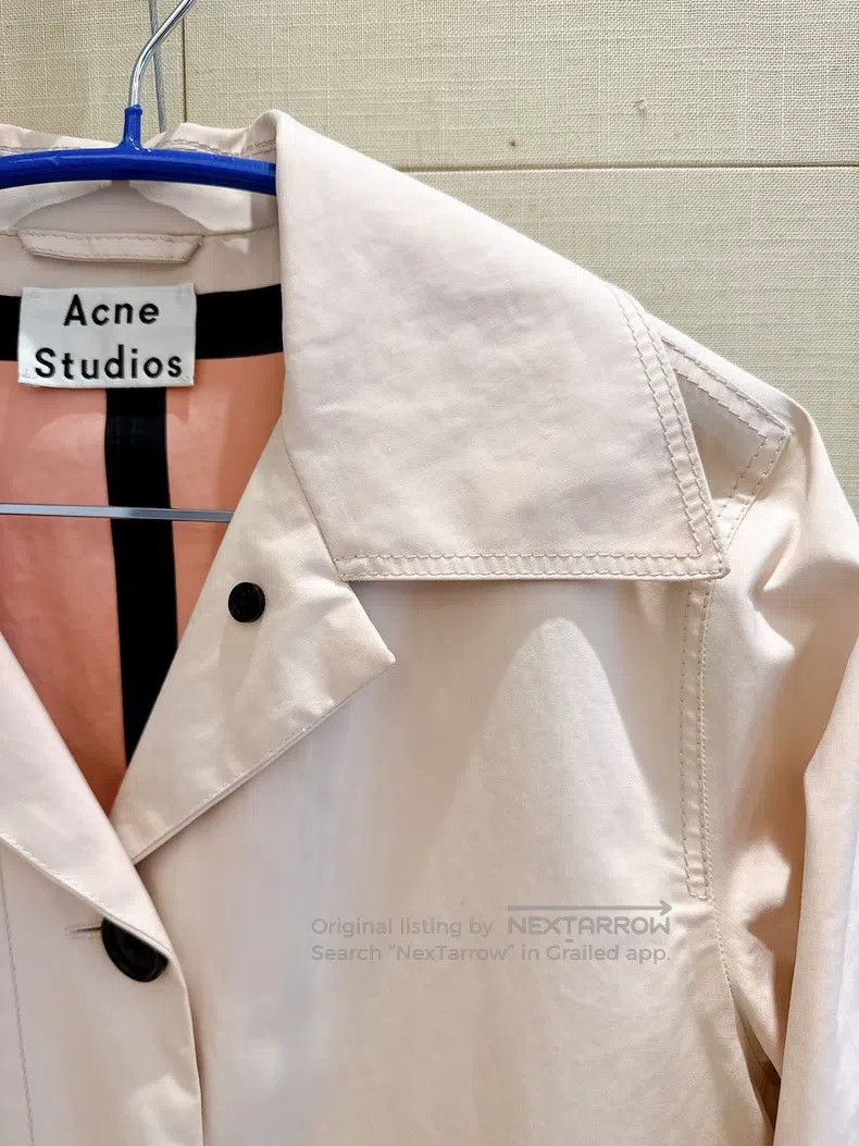 Acne Studios Acne Studios Oversized Coated Special Crisp Cotton Fabric Size XXS / US 00 / IT 34 - 2 Thumbnail