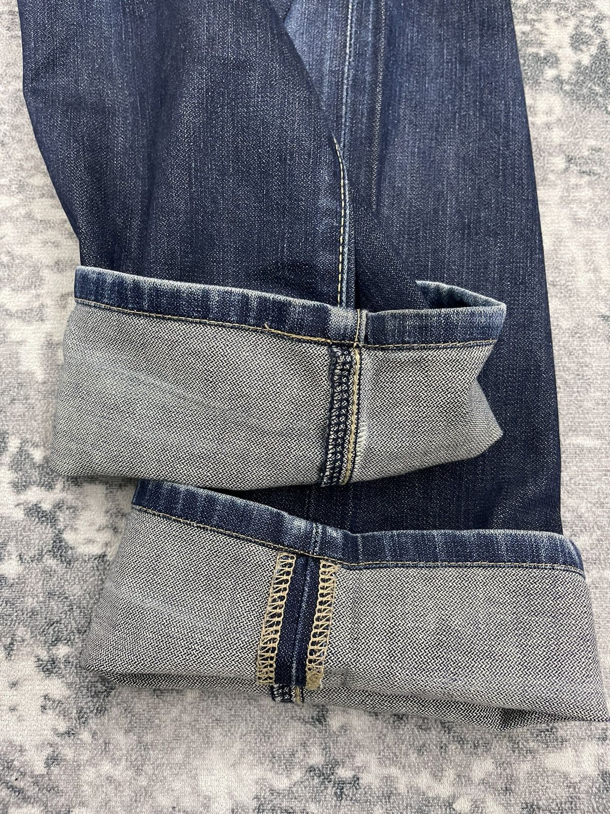 Wrangler Wrangler Authentic Western Jeans Leather Patch Size US 33 - 17 Thumbnail