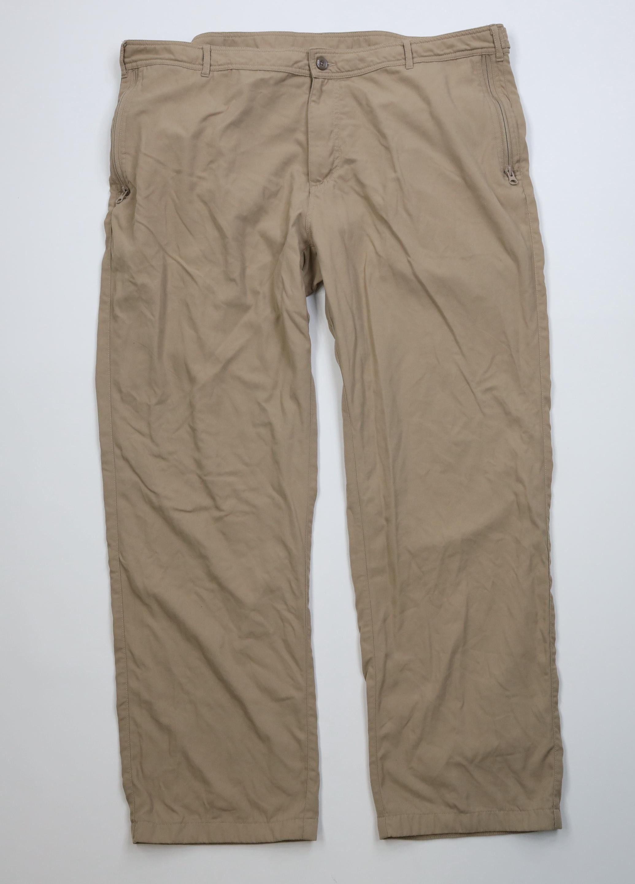 Vintage Clothing Arts Picket Pocket Proof Wide Leg Cargo Pants Beige Size US 42 / EU 58 - 1 Thumbnail