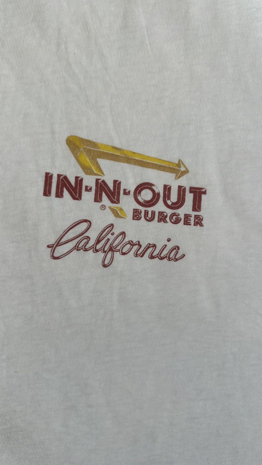 Vintage VINTAGE IN OUT BURGER CALIFORNIA TEE Size US XL / EU 56 / 4 - 3 Thumbnail