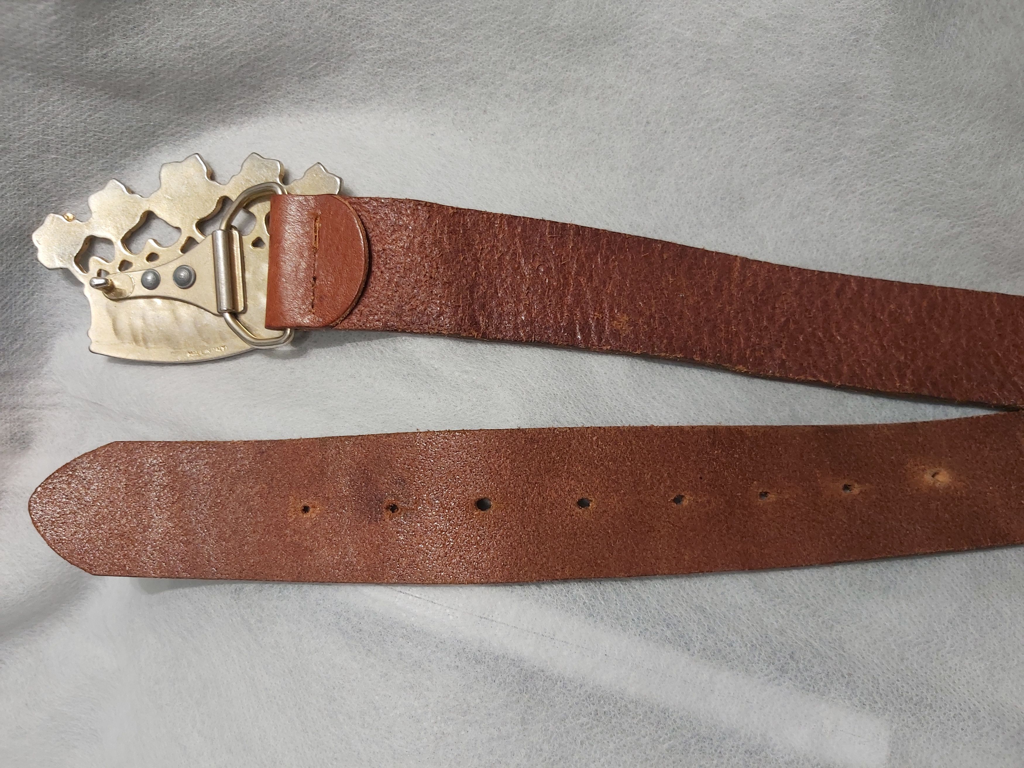 Other Y2K Denny Rose belt. Large crown crystals leather Italy Size ONE SIZE - 12 Thumbnail