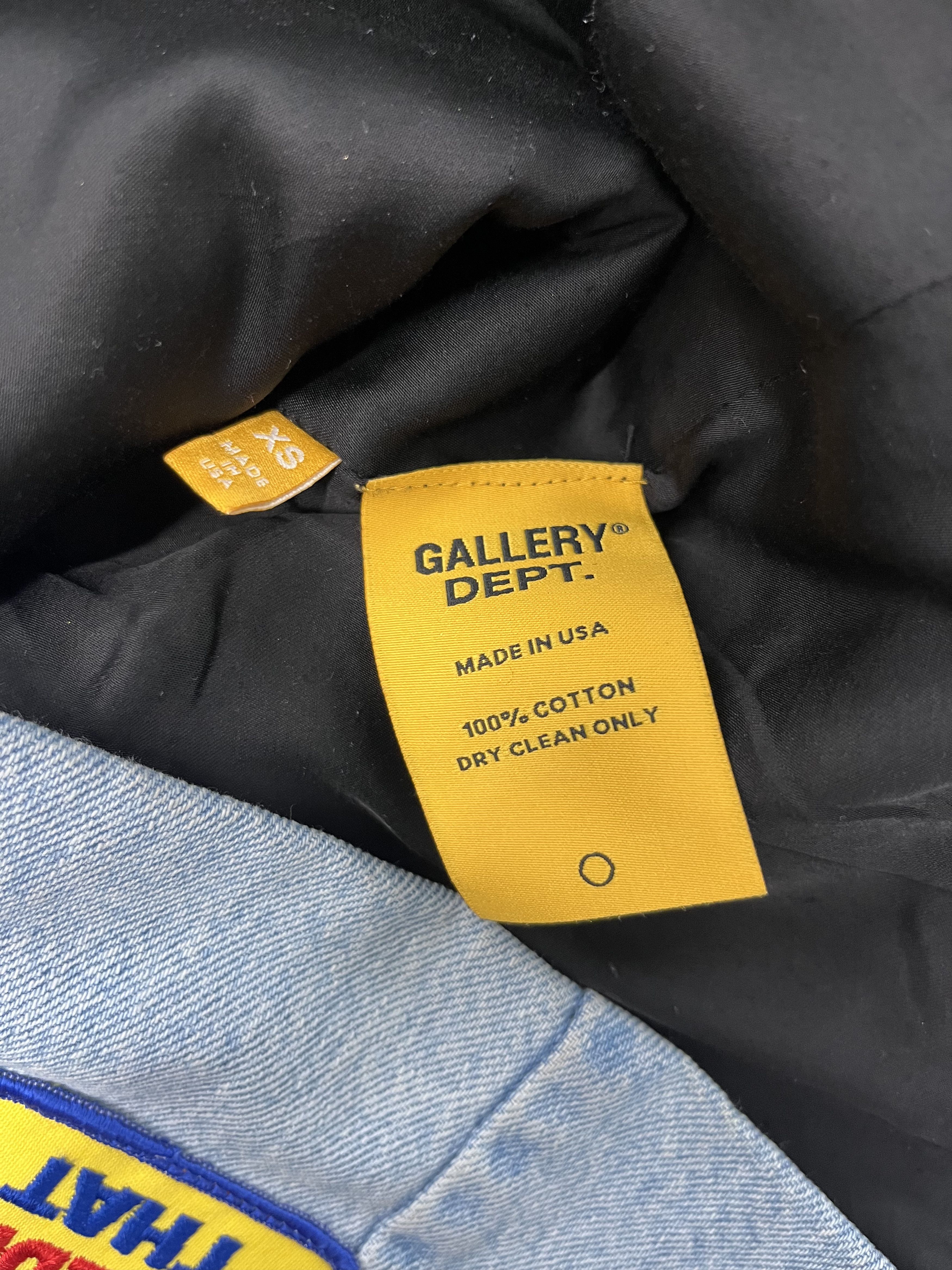 Gallery Dept. Rotten Gilet Patch Denim Vest Size US XS / EU 42 / 0 - 3 Thumbnail