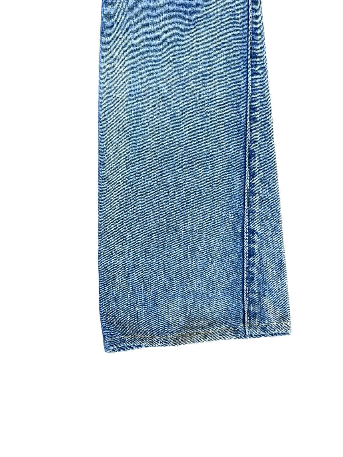 Denime Vintage DENIME Japan Ripped Faded Mud Denim Selvedge Jeans Size US 31 - 19 Thumbnail