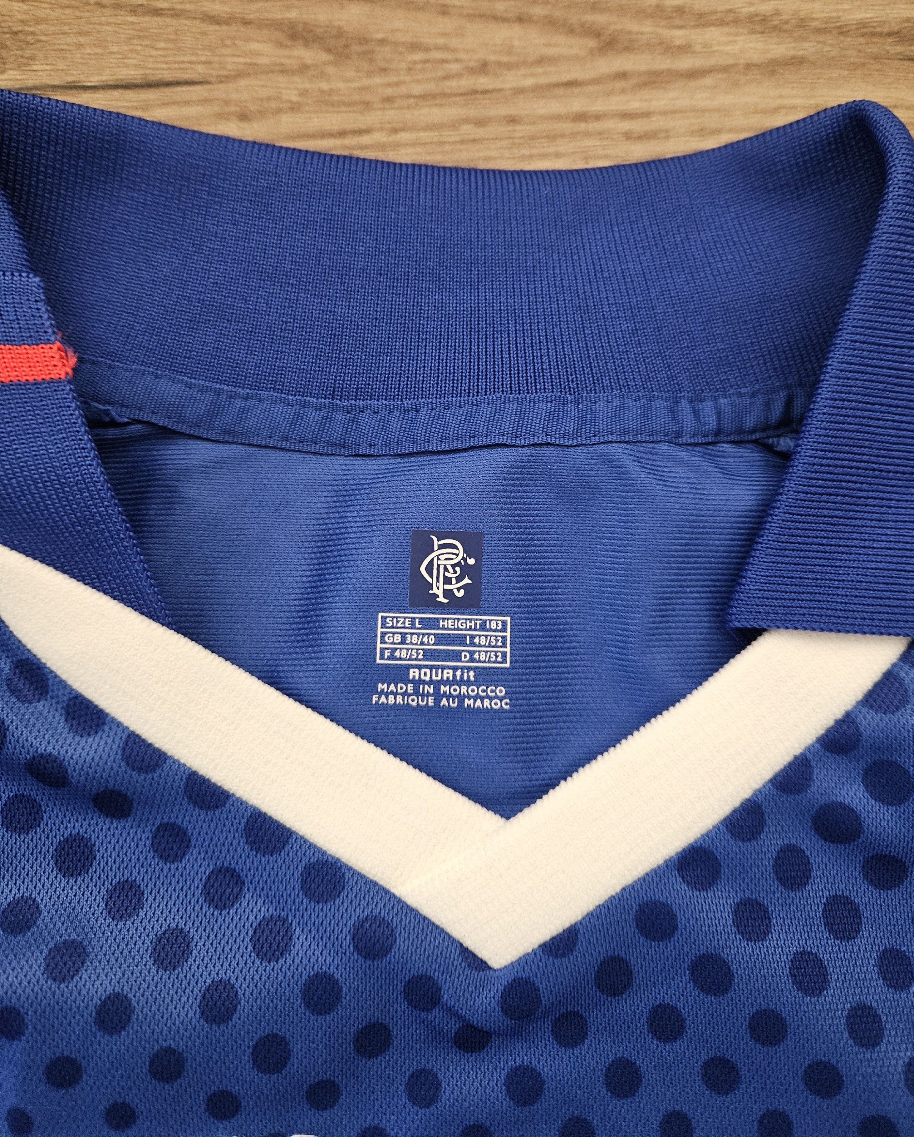 Other Caniggia 7 Glasgow Rangers 2002–03 Vintage Soccer Trikot Size US L / EU 52-54 / 3 - 7 Thumbnail