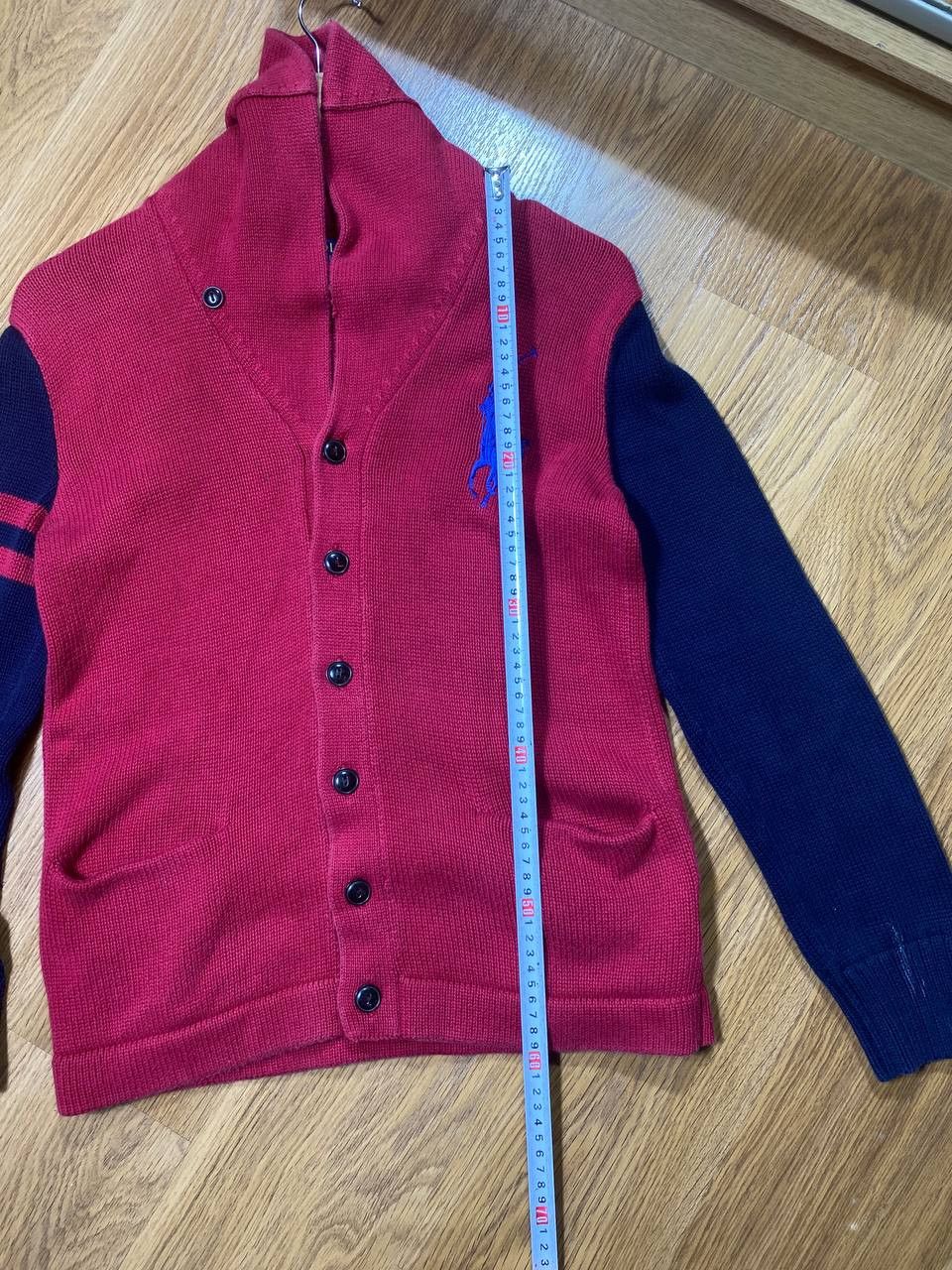 Polo Ralph Lauren Vintage Y2K Polo Ralph Lauren Wool Sweater nova check Size US S / EU 44-46 / 1 - 12 Thumbnail