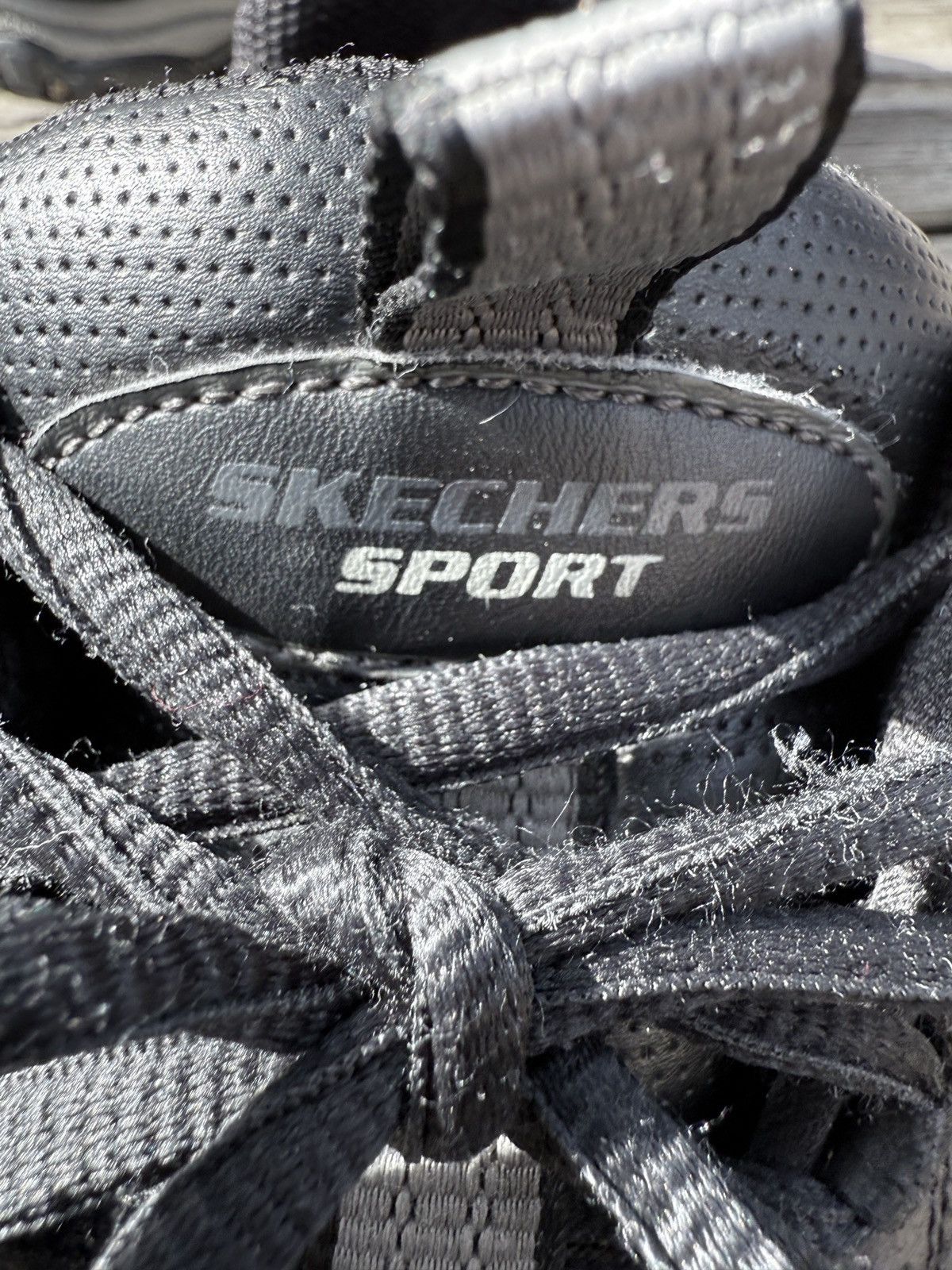 SKECHERS Skechers Chunky Vintage Leathers Shoes Black 90s Y2K Men Size US 9 / EU 42 - 4 Thumbnail