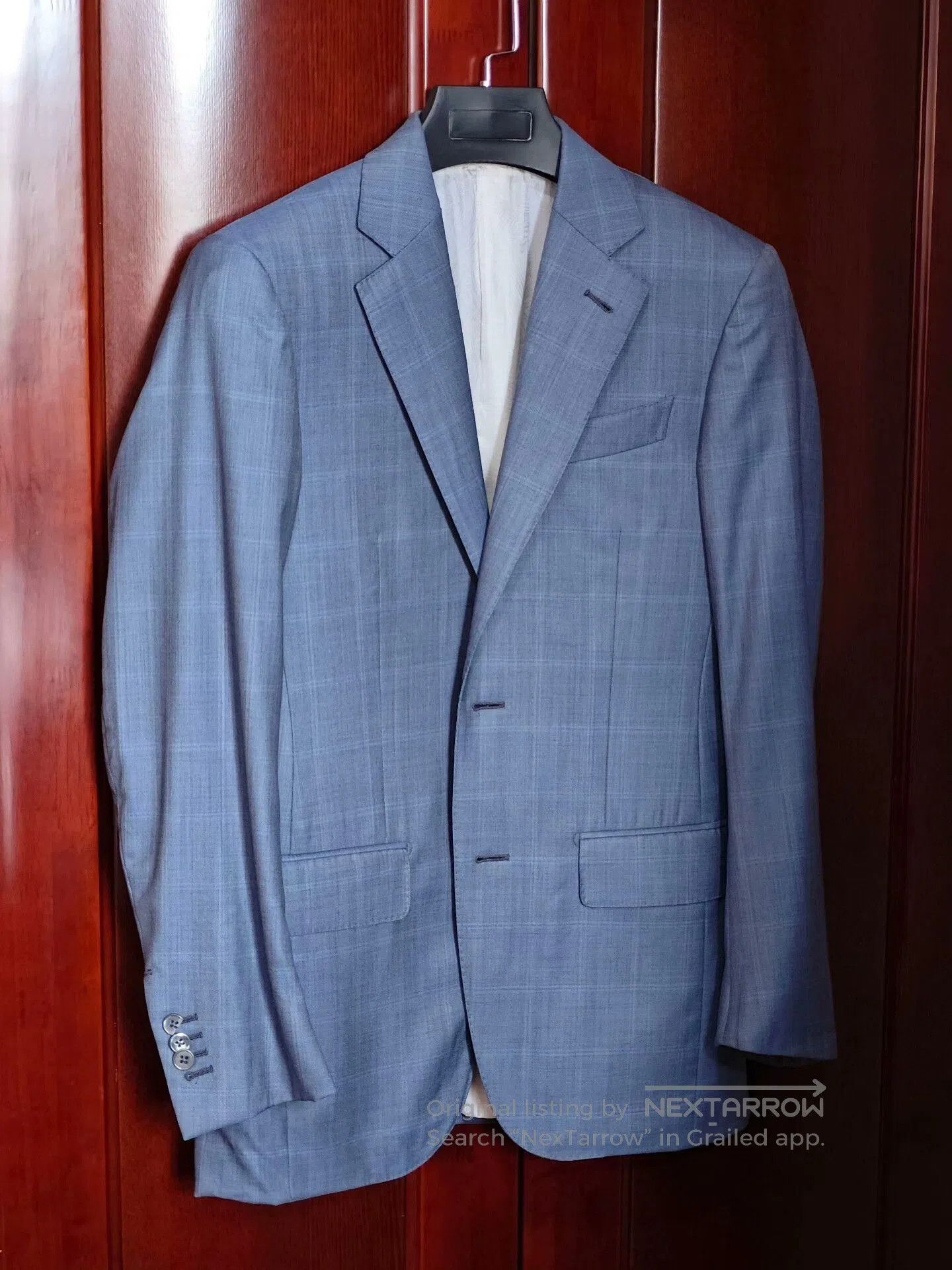 Ermenegildo Zegna Custom Blue Wool Suit by Zegna. Size US XS / EU 42 / 0 - 1 Thumbnail