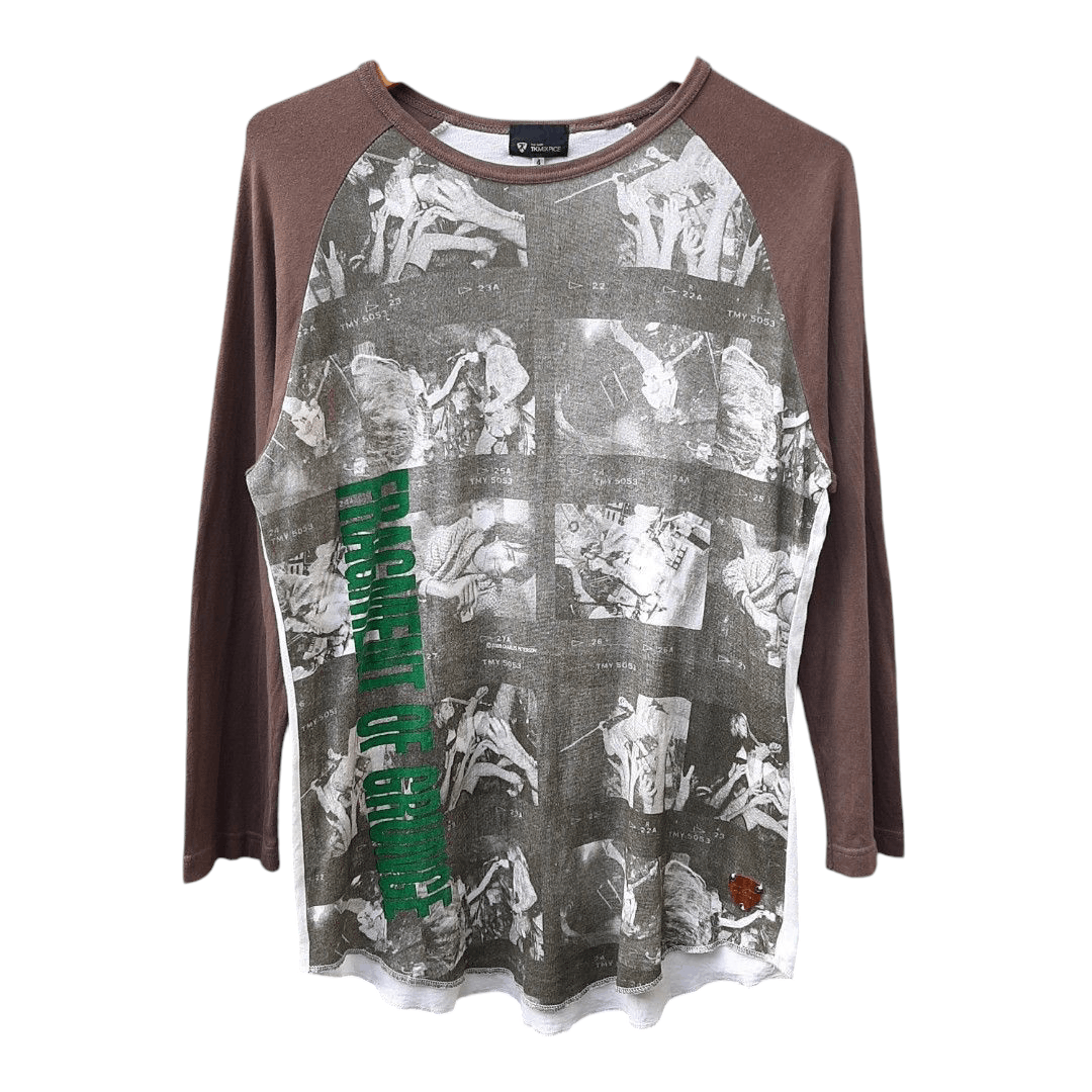 Band Tees × Nirvana × Takeo Kikuchi 2009 TK "Kurt cobain fragmen of grunge by Charles Size US M / EU 48-50 / 2 - 1 Thumbnail