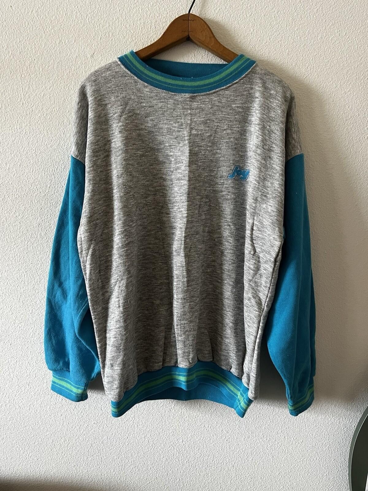 Other VTG Joy Sportswear Sweatshirt Heather Gray Stripes Large Size US L / EU 52-54 / 3 - 1 Thumbnail