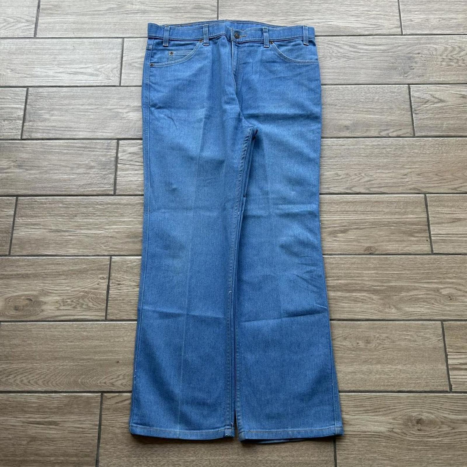 Levi's Vintage 90’s Light Wash Levi’s Orange Tab Straight Jeans Size US 36 / EU 52 - 4 Thumbnail