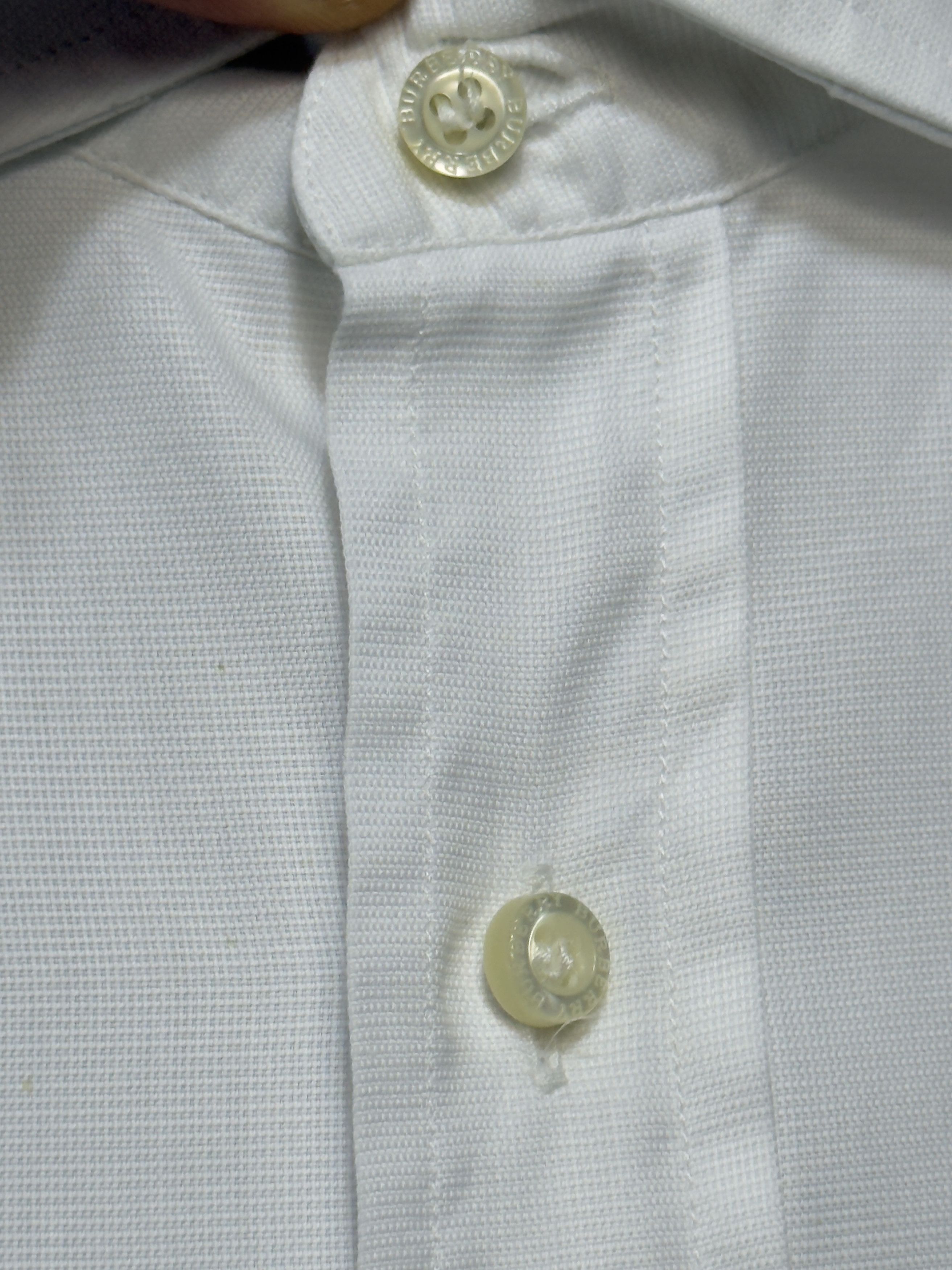 Burberry 🔥 Burberry white shirt cotton size L Size US L / EU 52-54 / 3 - 5 Thumbnail