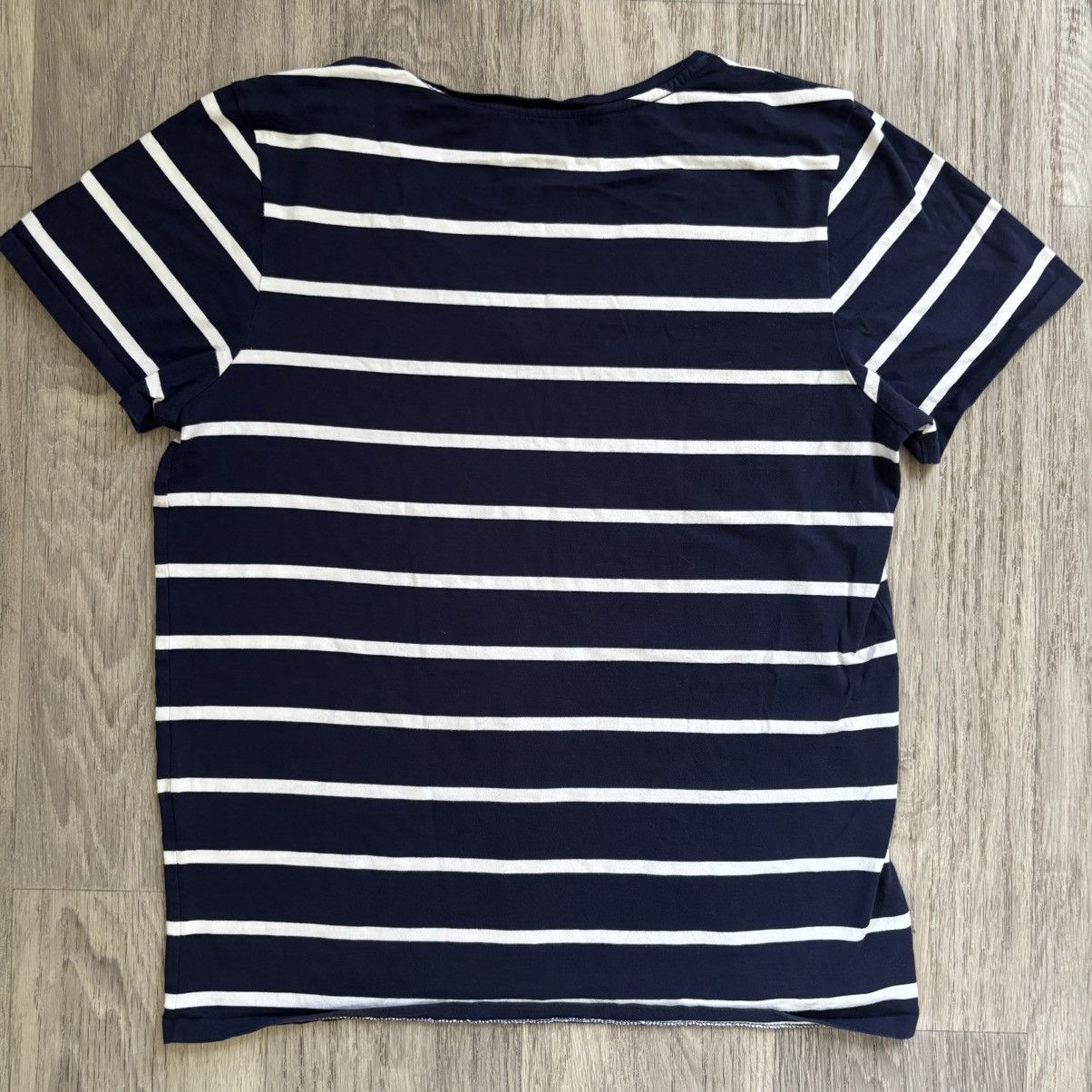Ralph Lauren Sport Ralph Lauren Sport Navy White T Shirt Vintage Striped XL Size 32" / US 10 / IT 46 - 4 Thumbnail