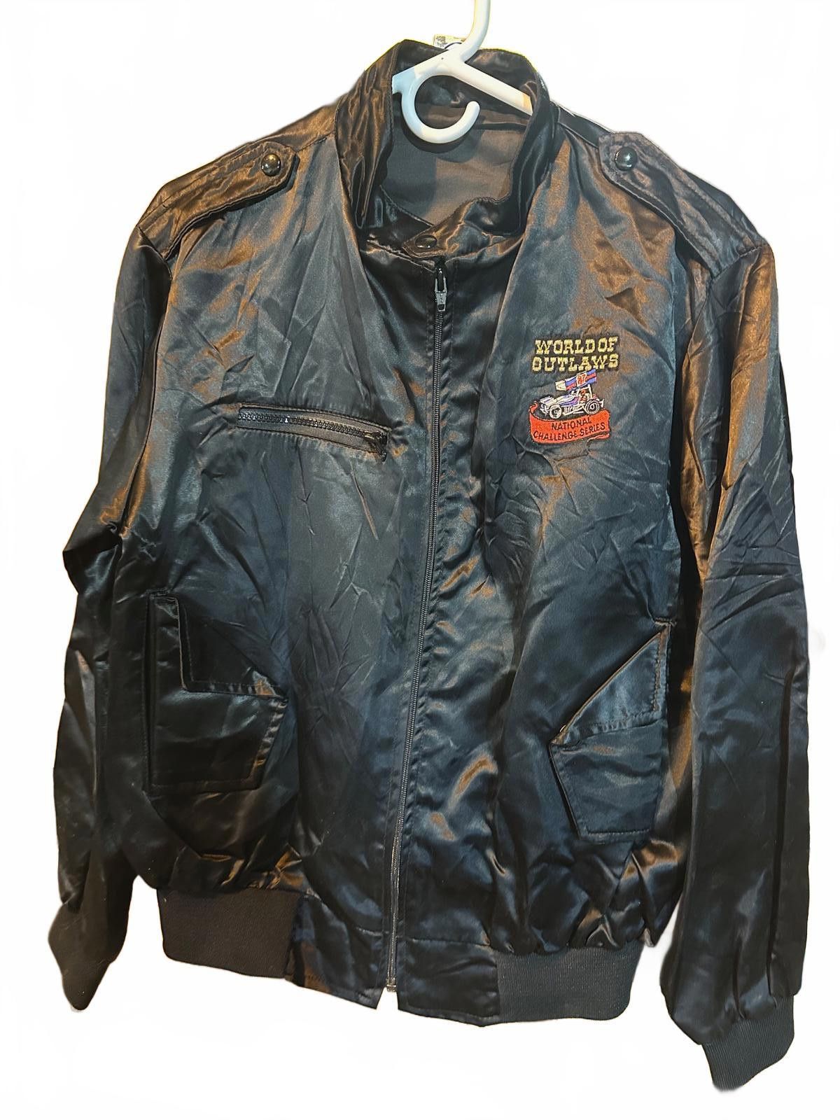 Designer 1987 World of Outlaws Natl Challenge Series Racing Jacket Size ONE SIZE - 1 Thumbnail