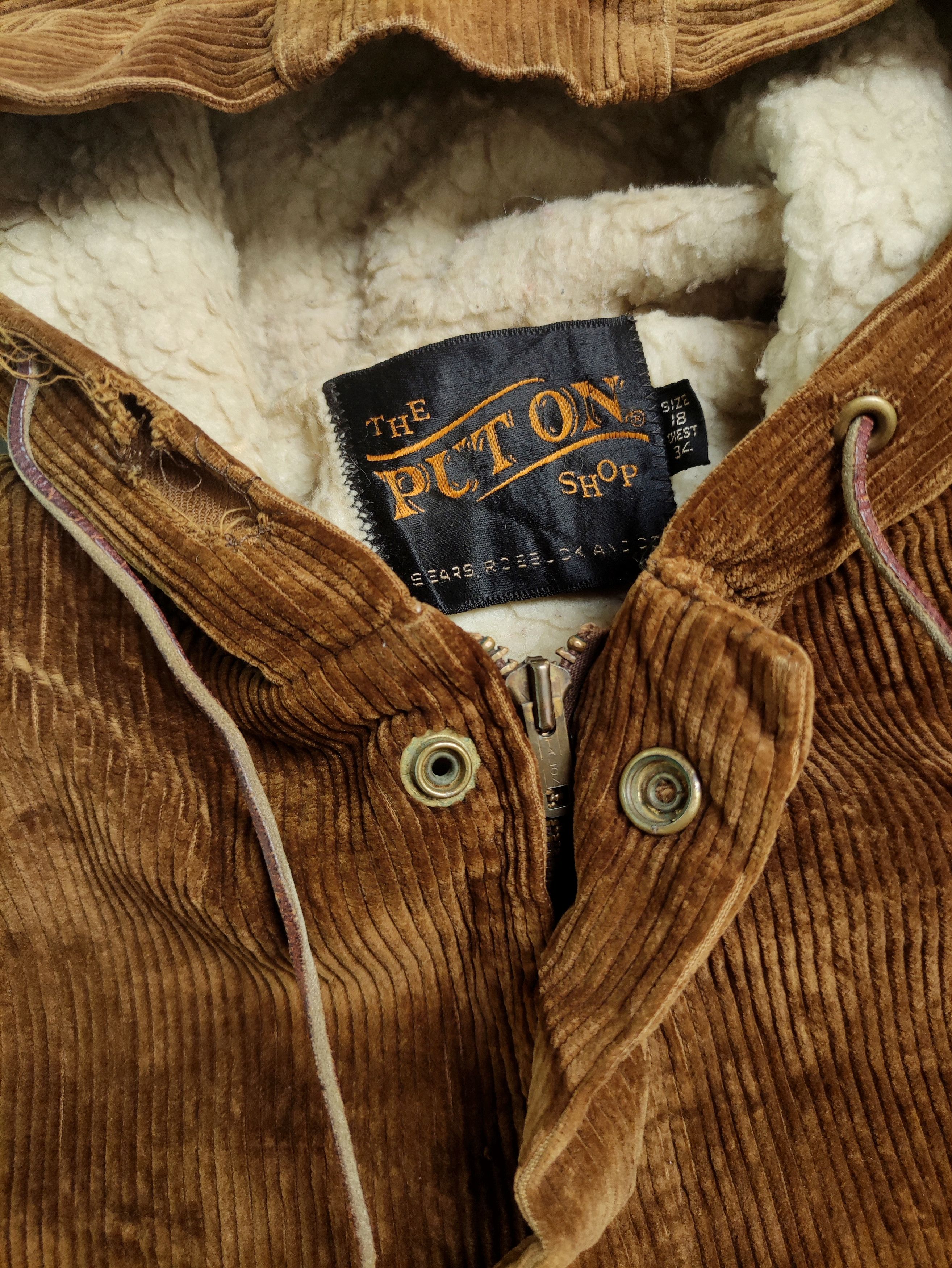 ☆関税込☆WV PROJECT★Antique Dyed Corduroy Hooded Jacket★ Green Color Block Button Down Hooded Corduroy Jacket