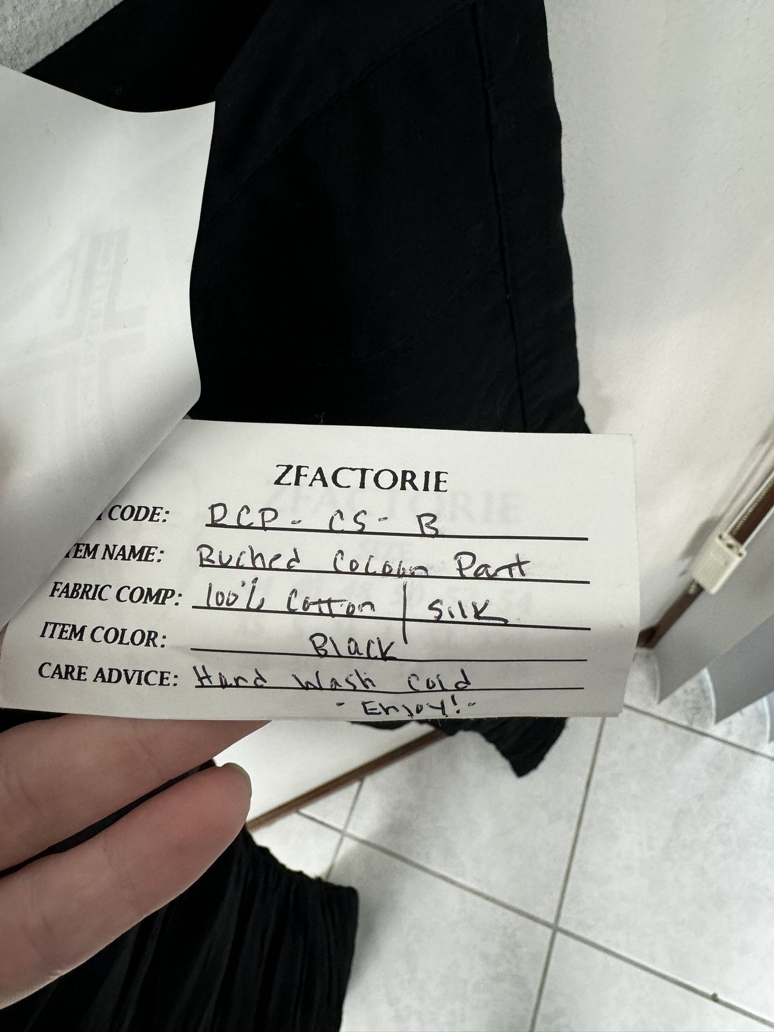 Zam Barrett ZAM BARRETT Silk Layer Ruched "Cocoon" Jeans sz. 46 MSRP$450 Size US 30 / EU 46 - 10 Thumbnail