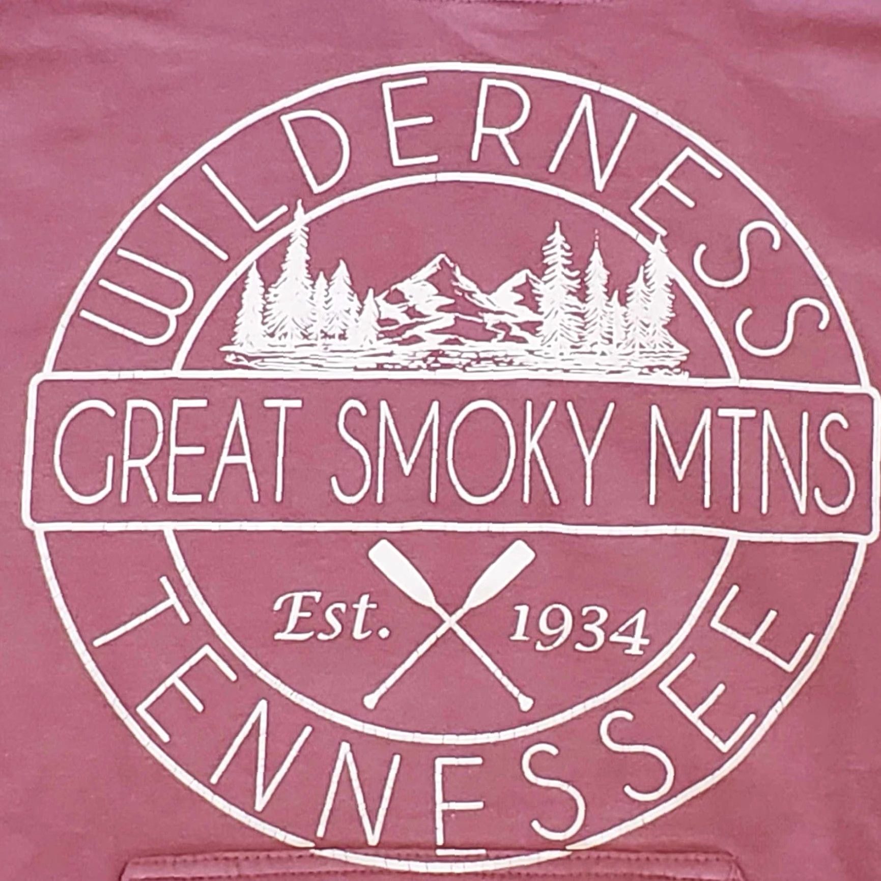 Vintage Great Smoky Mountains Hoodie Womens Size Small Pink Logo Graphic Print Size S / US 4 / IT 40 - 4 Thumbnail