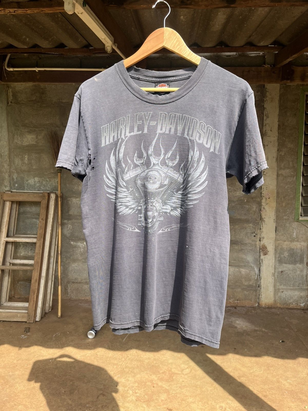Vintage Thrashed faded h-d Distressed Size US L / EU 52-54 / 3 - 1 Thumbnail