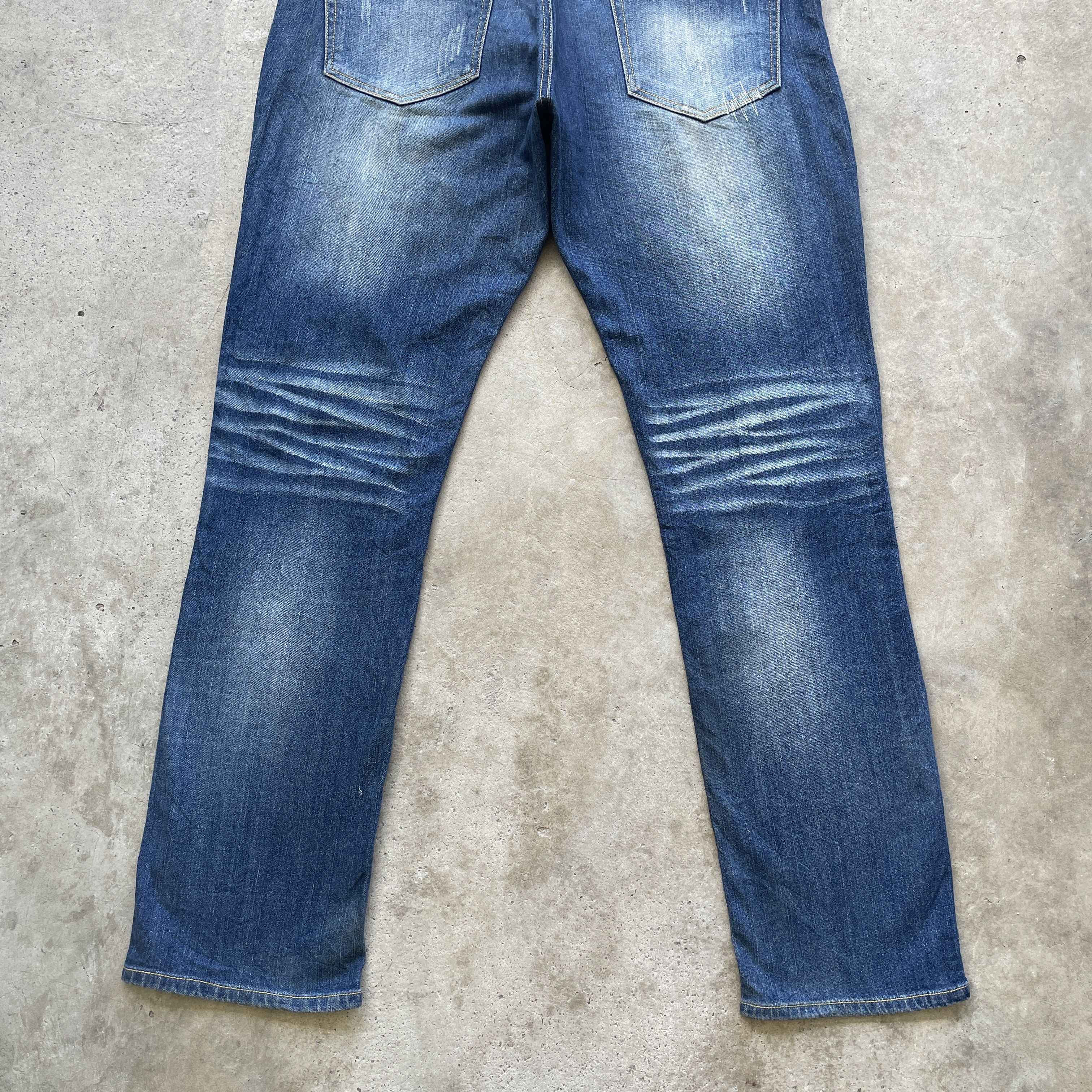 Japanese Brand × Jean W34 VINTAGE JAPANESE FADED JEANS DENIM DISTRESSED PANTS Size US 34 / EU 50 - 9 Thumbnail