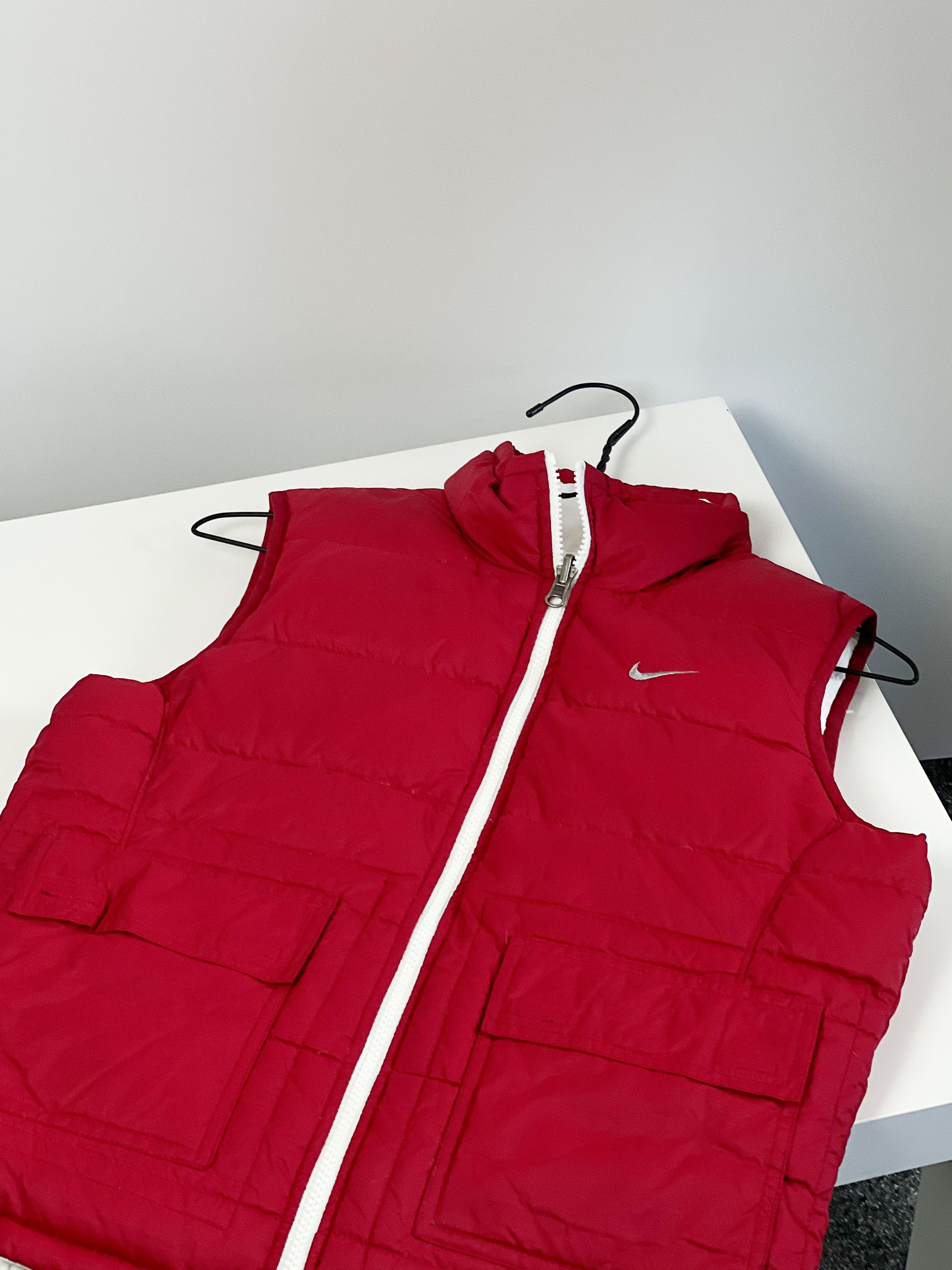 Nike Nike Vintage Women`s Down Vest Size S / US 4 / IT 40 - 2 Thumbnail