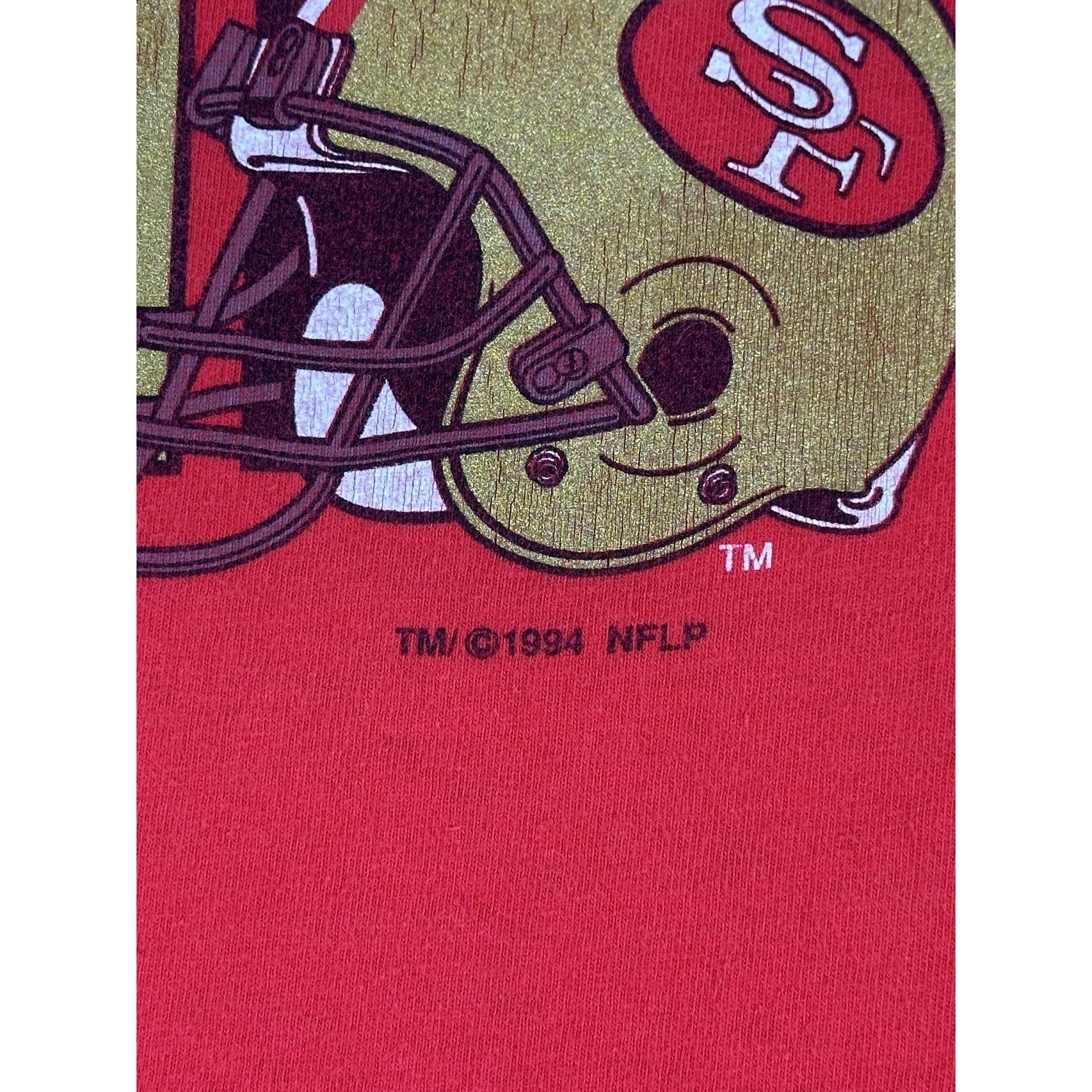 Hanes Vintage San Francisco 49ers Shirt Mens 2XL Red Hanes 1994 Size US XXL / EU 58 / 5 - 7 Thumbnail