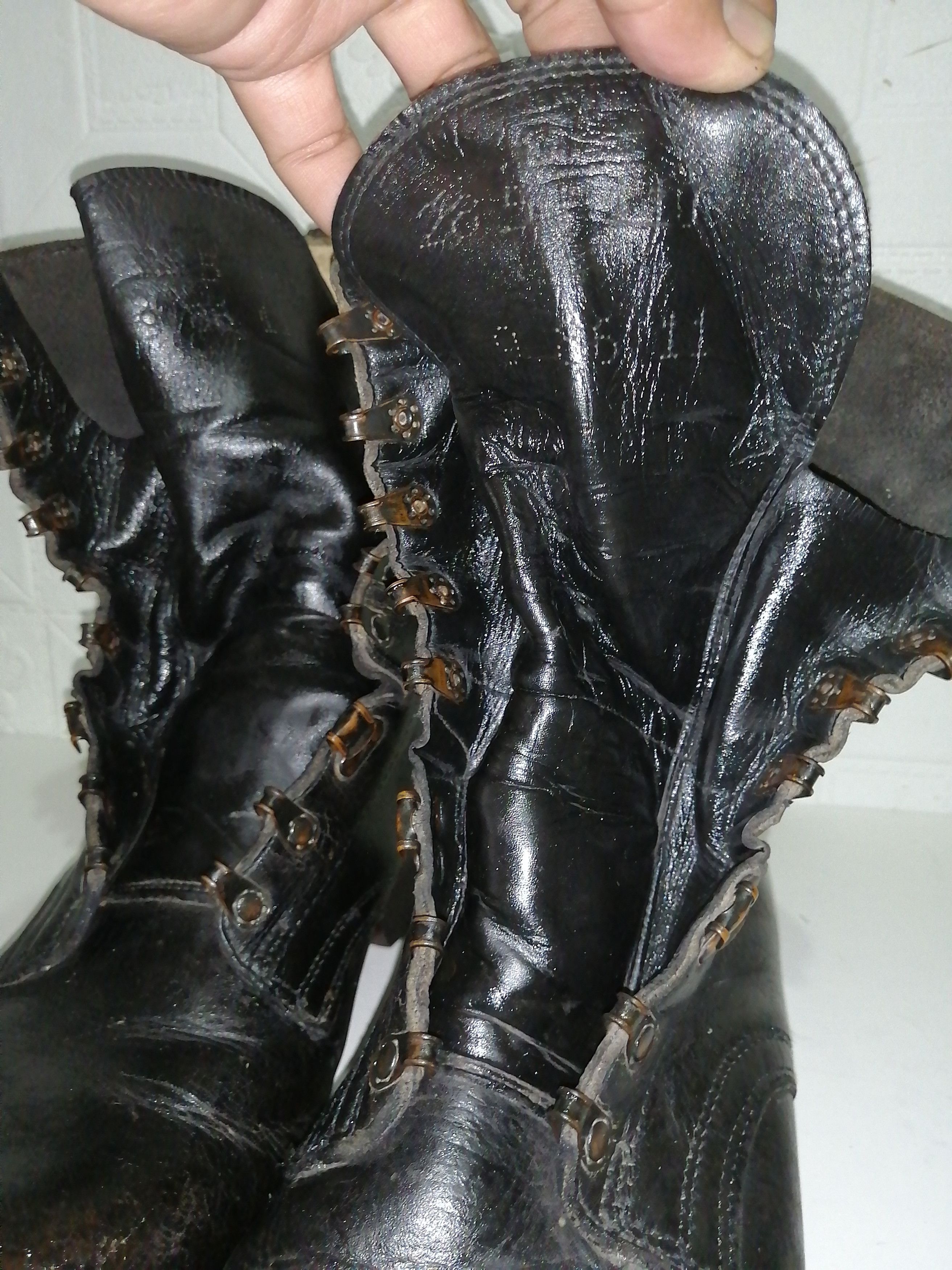 Other 💥Rare 💥Vintage 1986 Bundeswehr Combat Military Jump Boots Size US 11 / EU 44 - 11 Thumbnail