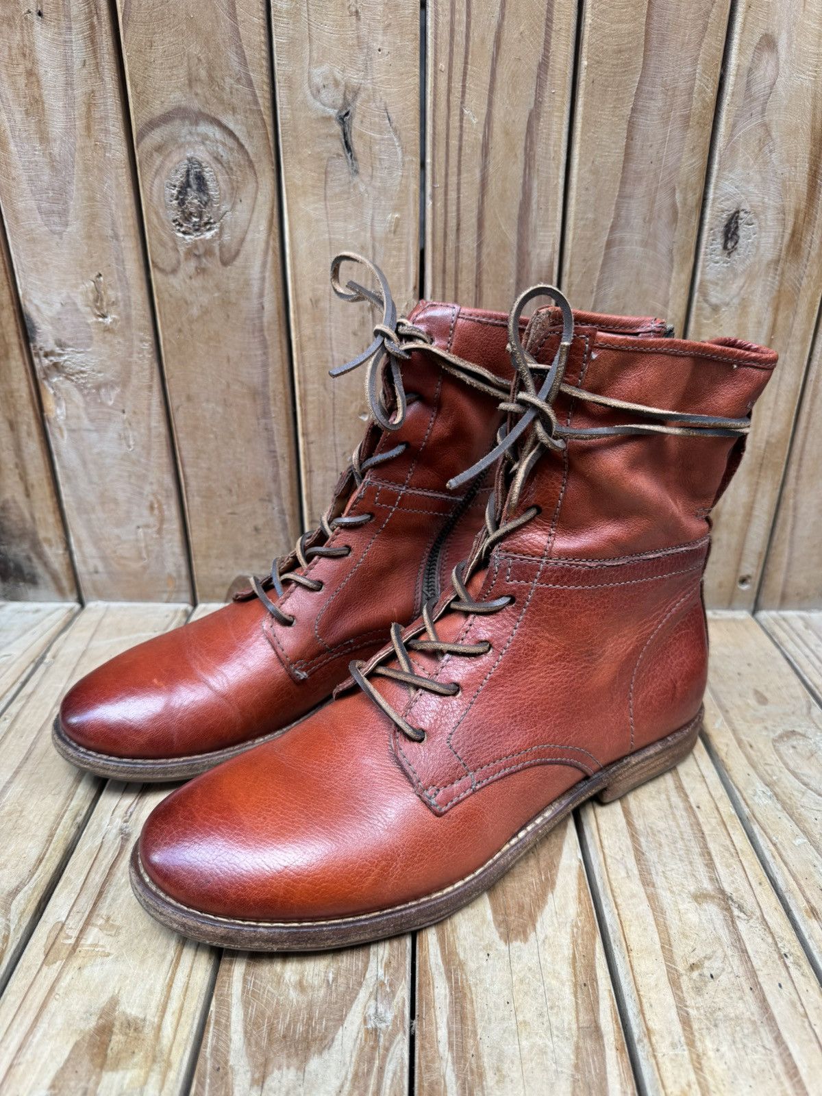 A.S.98 A.s 98 Red boho Women’s leather boots EUR 41 USA 9.5-10 UK 8 Size US 11 / IT 41 - 8 Thumbnail
