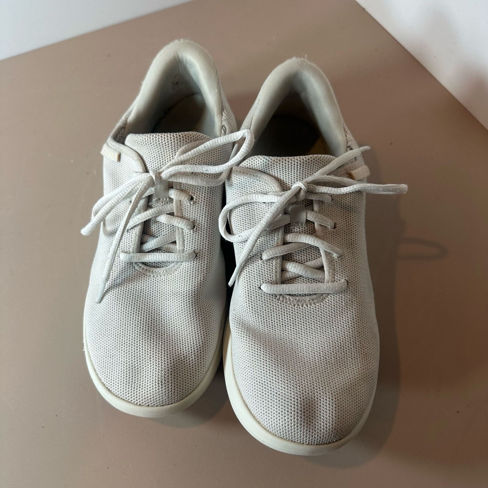 Other Kizik Madrid Eco Knit Shoes Men 8.5 Women 10 Cream Sneakers Size US 10 / IT 40 - 2 Thumbnail