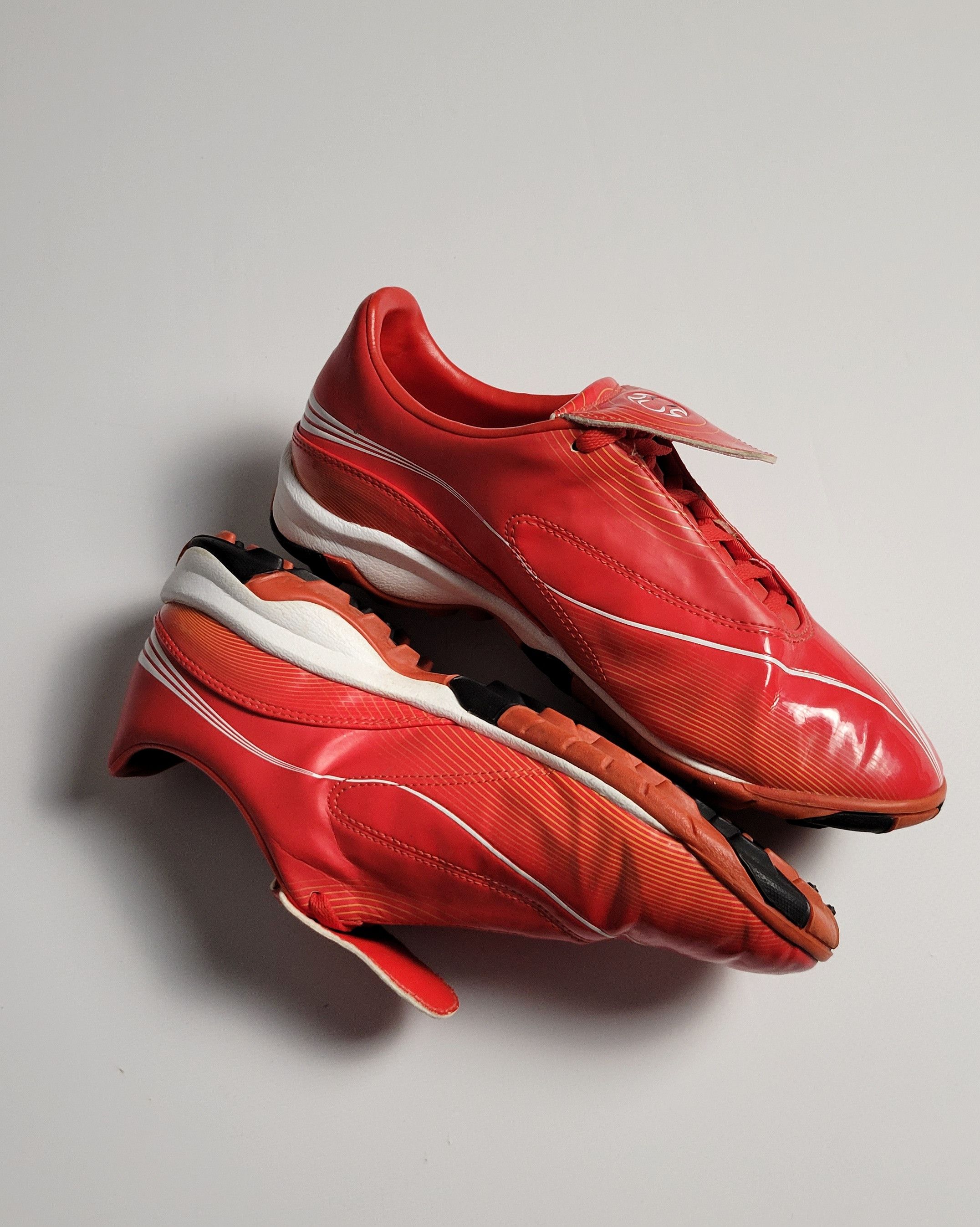 Adidas × Vintage 00s Adidas Trx Turf +f10 Football Soccer Predator Sneakers Size US 5.5 / EU 38 - 3 Thumbnail