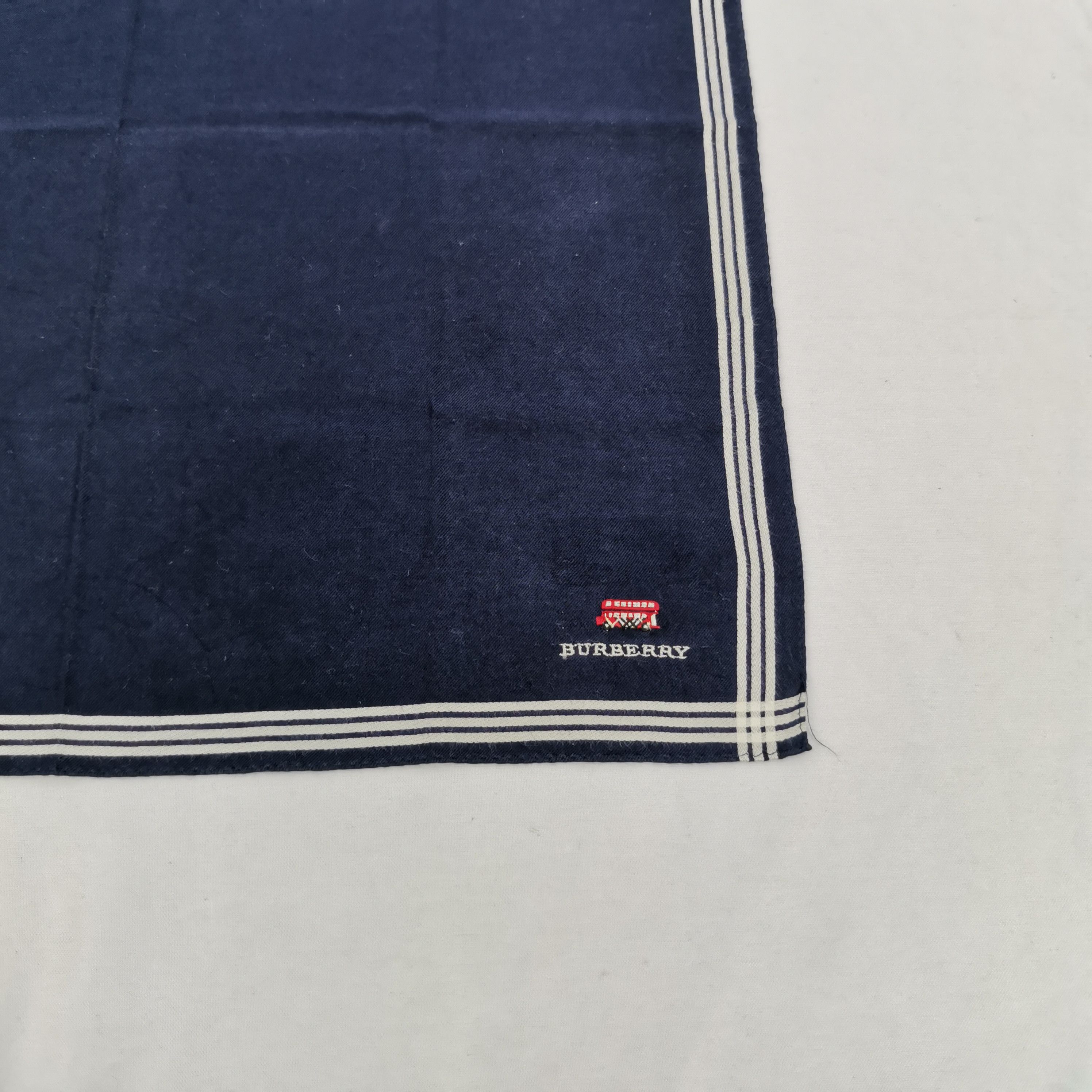 Burberry Vintage Burberry Handkerchief Bandana Pocket Square Size ONE SIZE - 3 Thumbnail