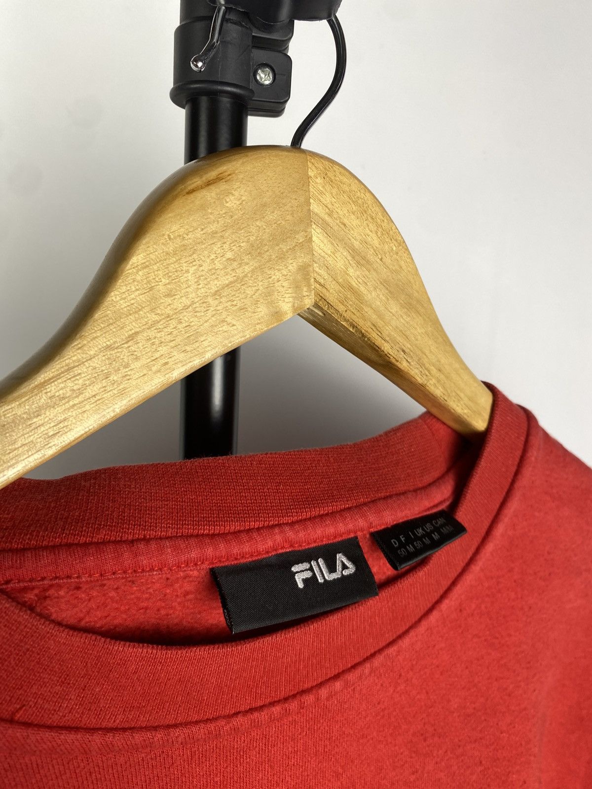Fila × Vintage Vintage 90s Big Logo Fila Italia Jumper Sweatshirt Size US M / EU 48-50 / 2 - 4 Thumbnail