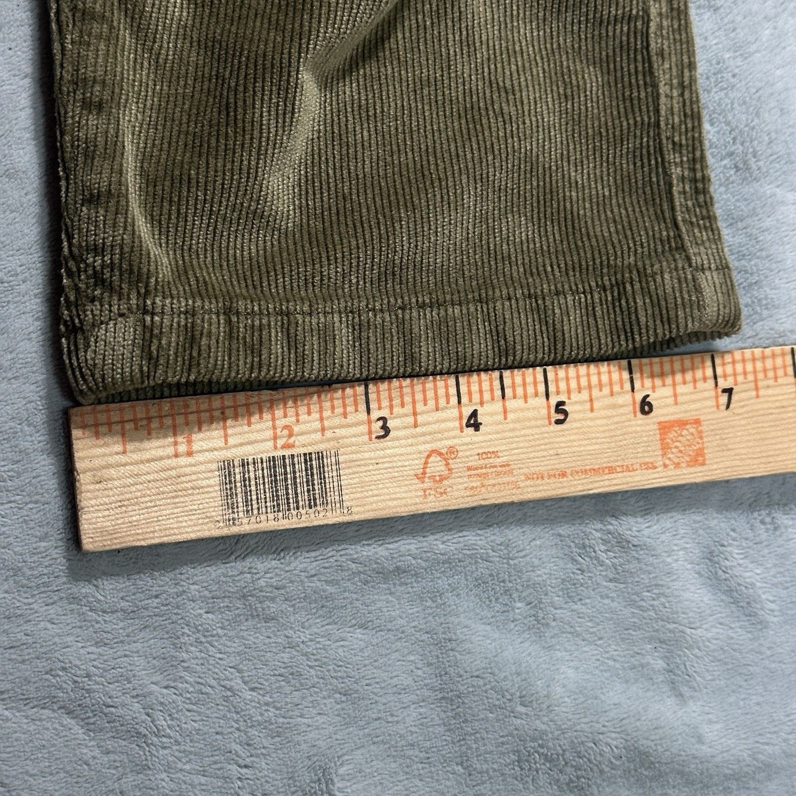 Anthropologie Pilcro Wanderer Double Knee Corduroy Pants Hamilton Boho Y2k Size 26" / US 2 / IT 38 - 7 Thumbnail