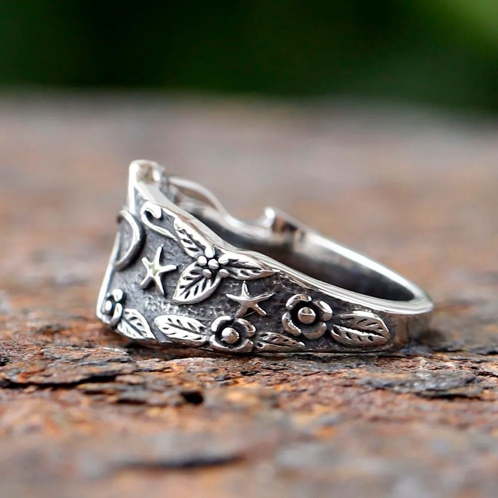Jewelry Mushroom Ring Streetwear Jewelry Fashion Gift Size ONE SIZE - 2 Thumbnail