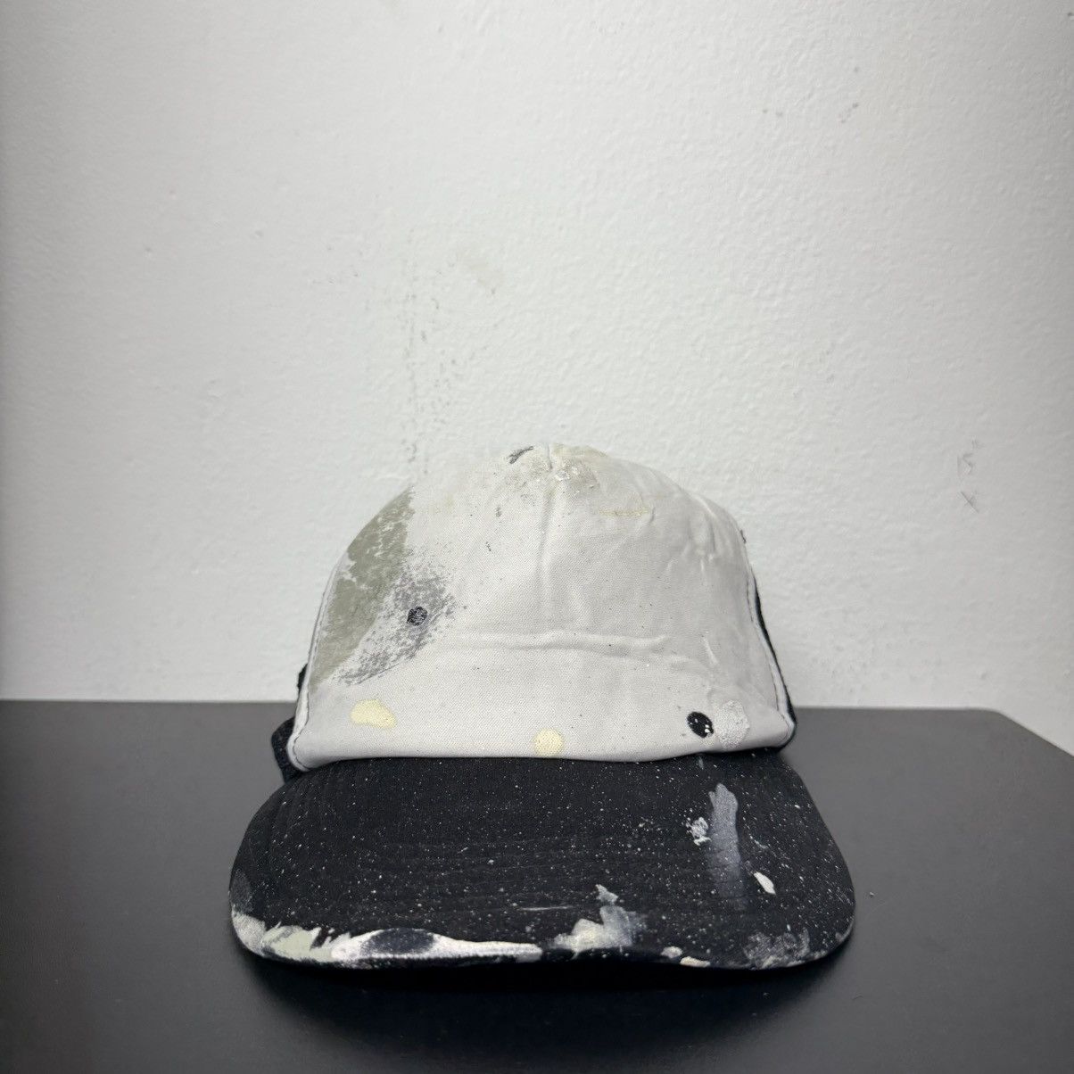 Beauty Beast Vintage Thrashed Paint Splatter Trucker Hat Skater Riot Punk Size ONE SIZE - 1 Thumbnail