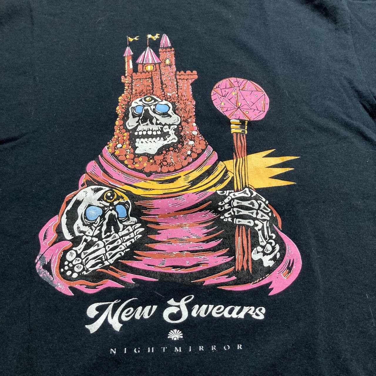 Band Tees New Swears Night Mirror Garage Punk Rock Band Tour Tee Size US M / EU 48-50 / 2 - 2 Thumbnail