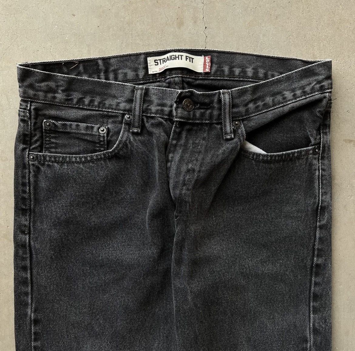 Levi's Vintage Clothing Levis 505 Straight Fit Denim Jeans Size US 32 / EU 48 - 3 Thumbnail