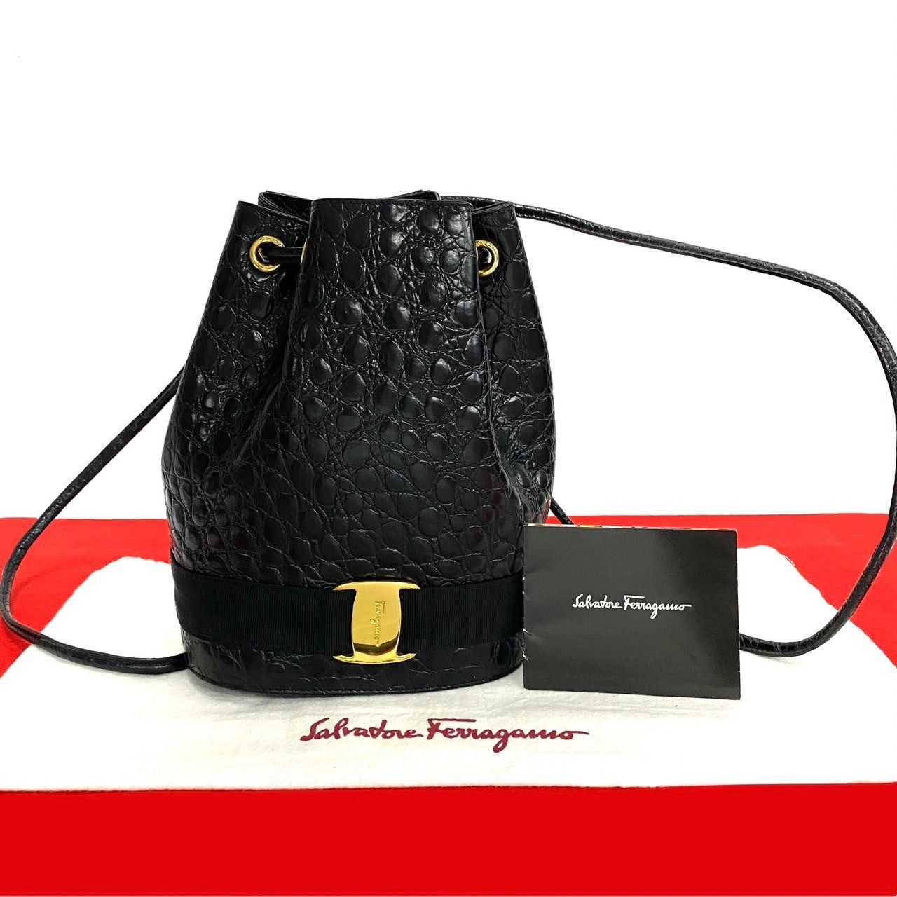 Salvatore Ferragamo Salvatore Ferragamo Backpack Black Leather Size ONE SIZE - 1 Thumbnail